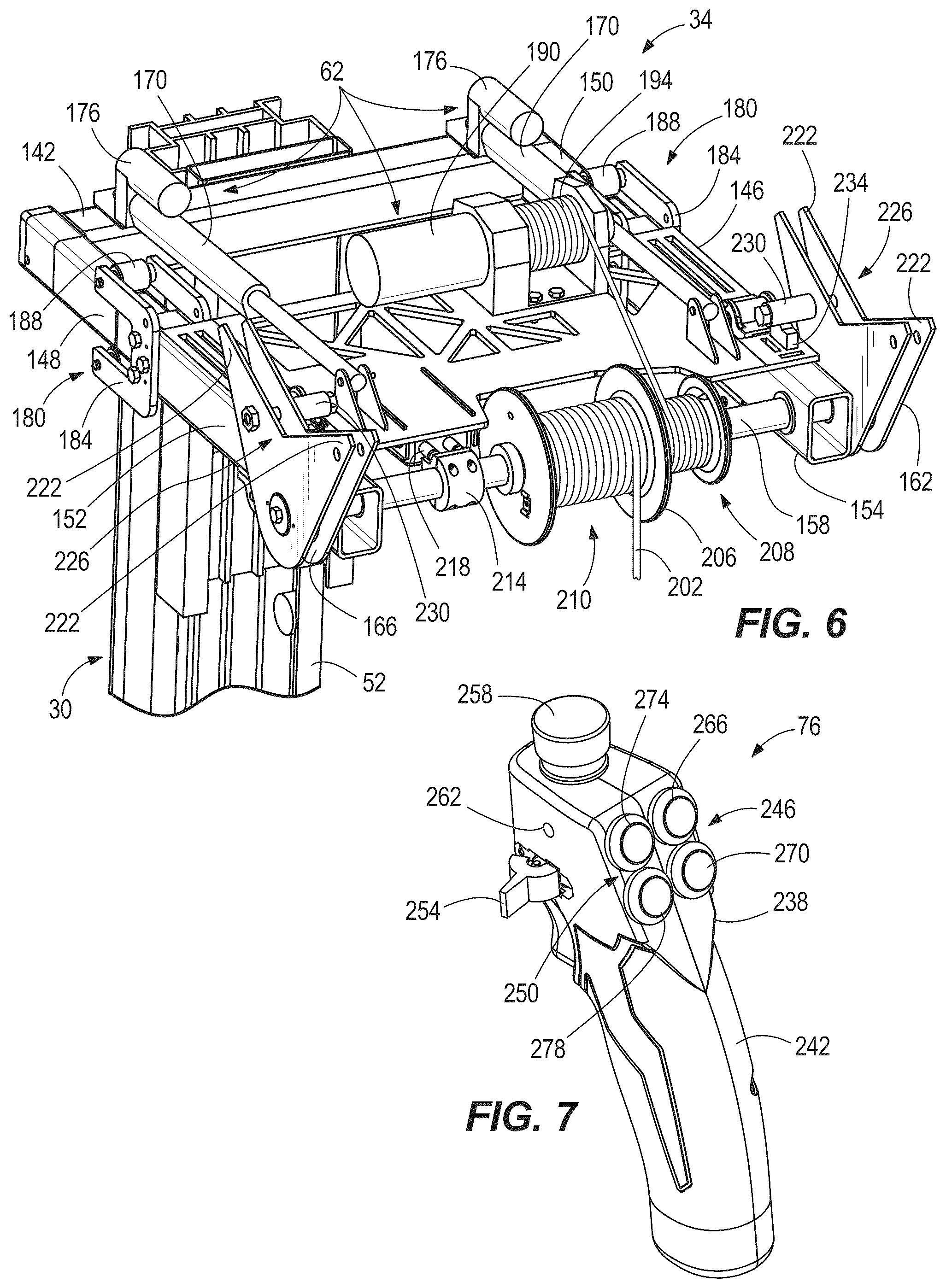 Patent US12304781 Figure 5 – Lifting and transport device
