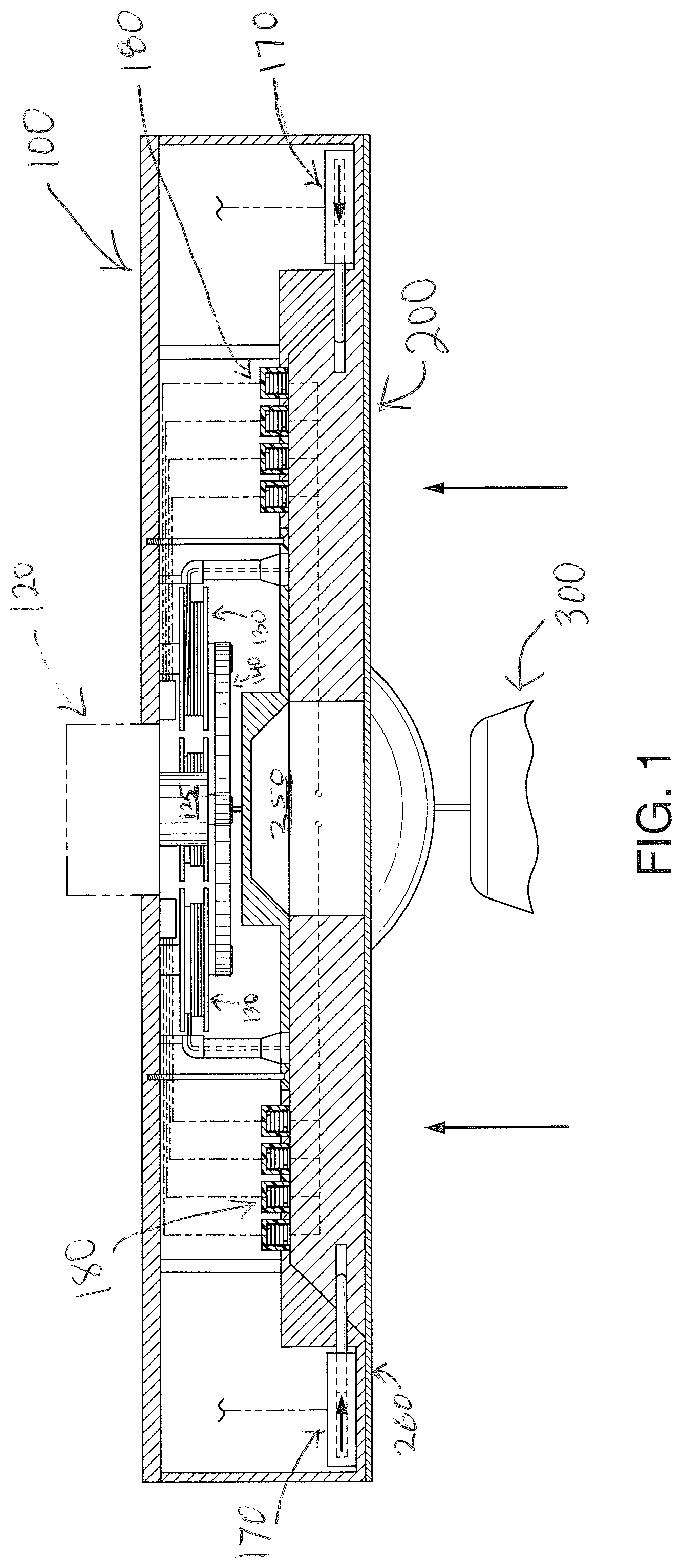 Patent US12304784 Figure 1 – Ceiling fixture accessibility device