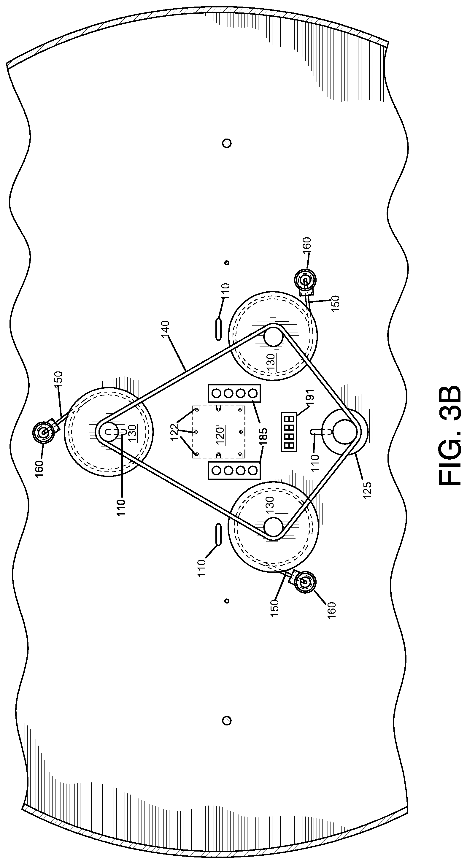 Patent US12304784 Figure 4 – Ceiling fixture accessibility device