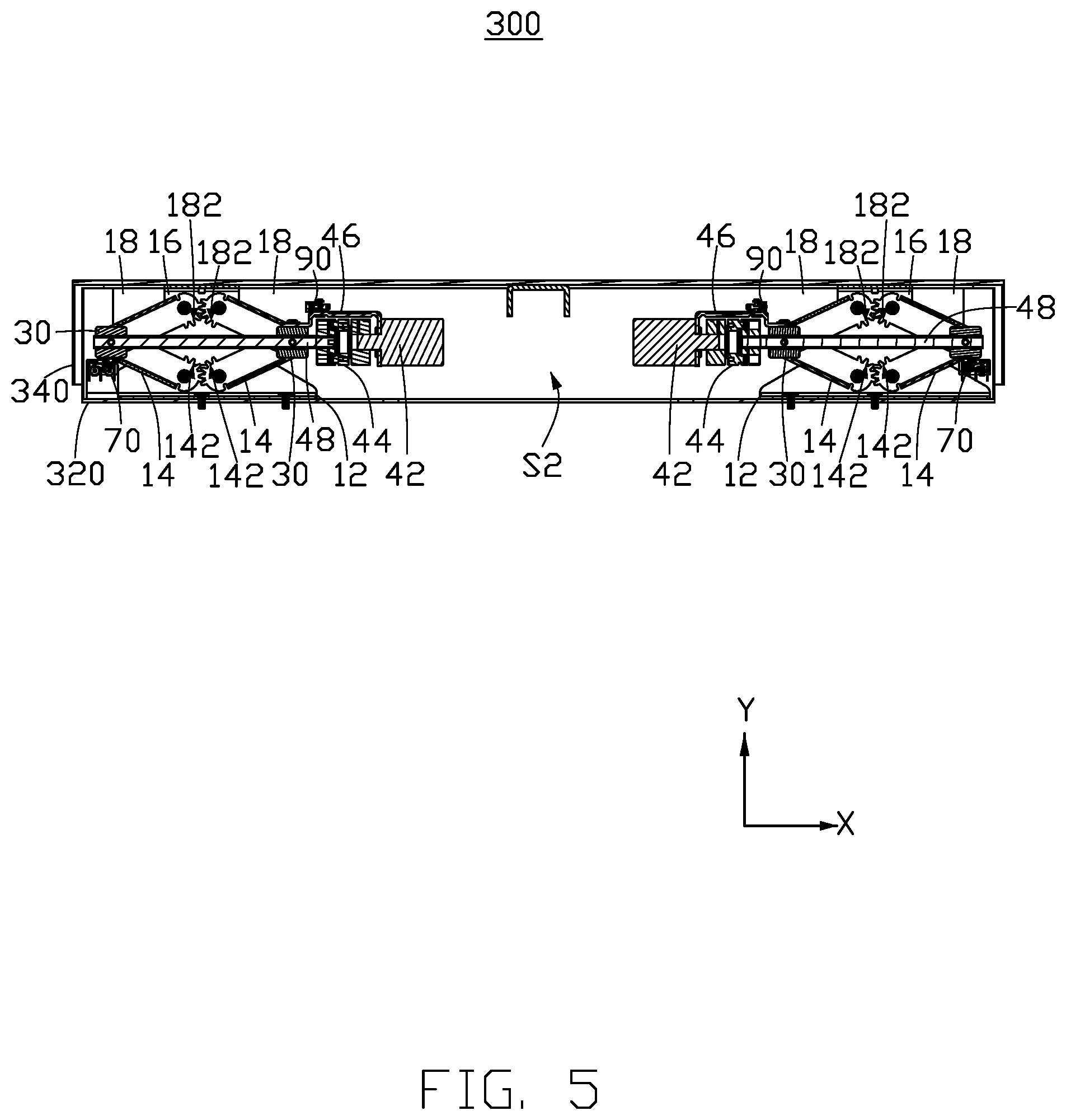 Patent US12304786 Figure 5 – Lifting assembly having gear structure and lifting device having the same