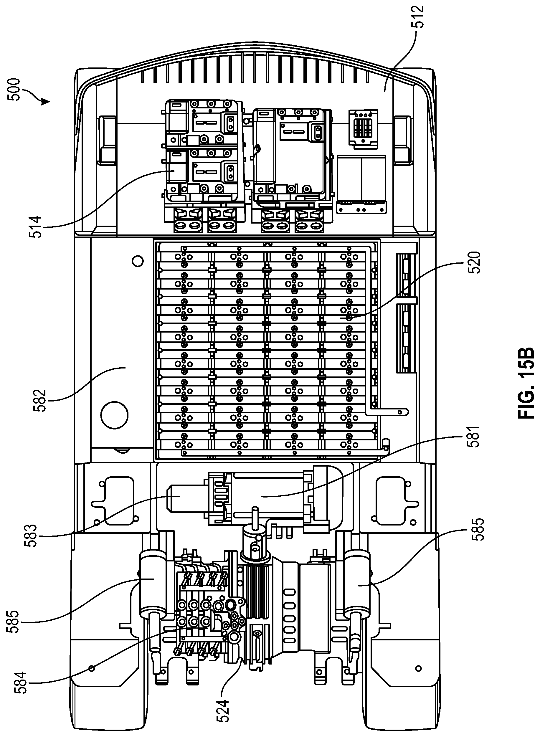Patent US12304789 Figure 20 – Lift truck having advantageous design elements