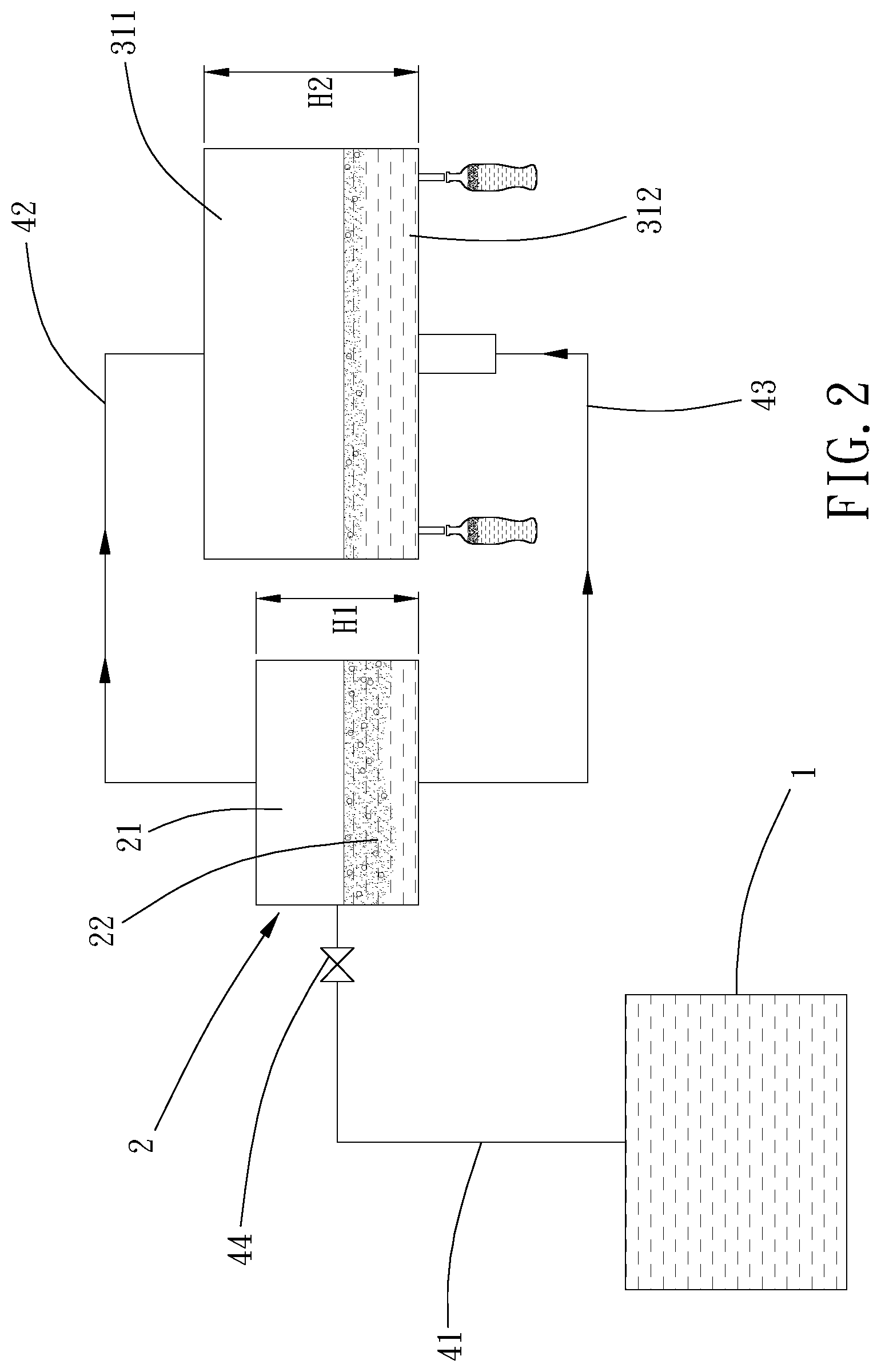 Patent US12304793 Figure 2 – Gas-liquid mixture filling device and gas-liquid mixture filling method