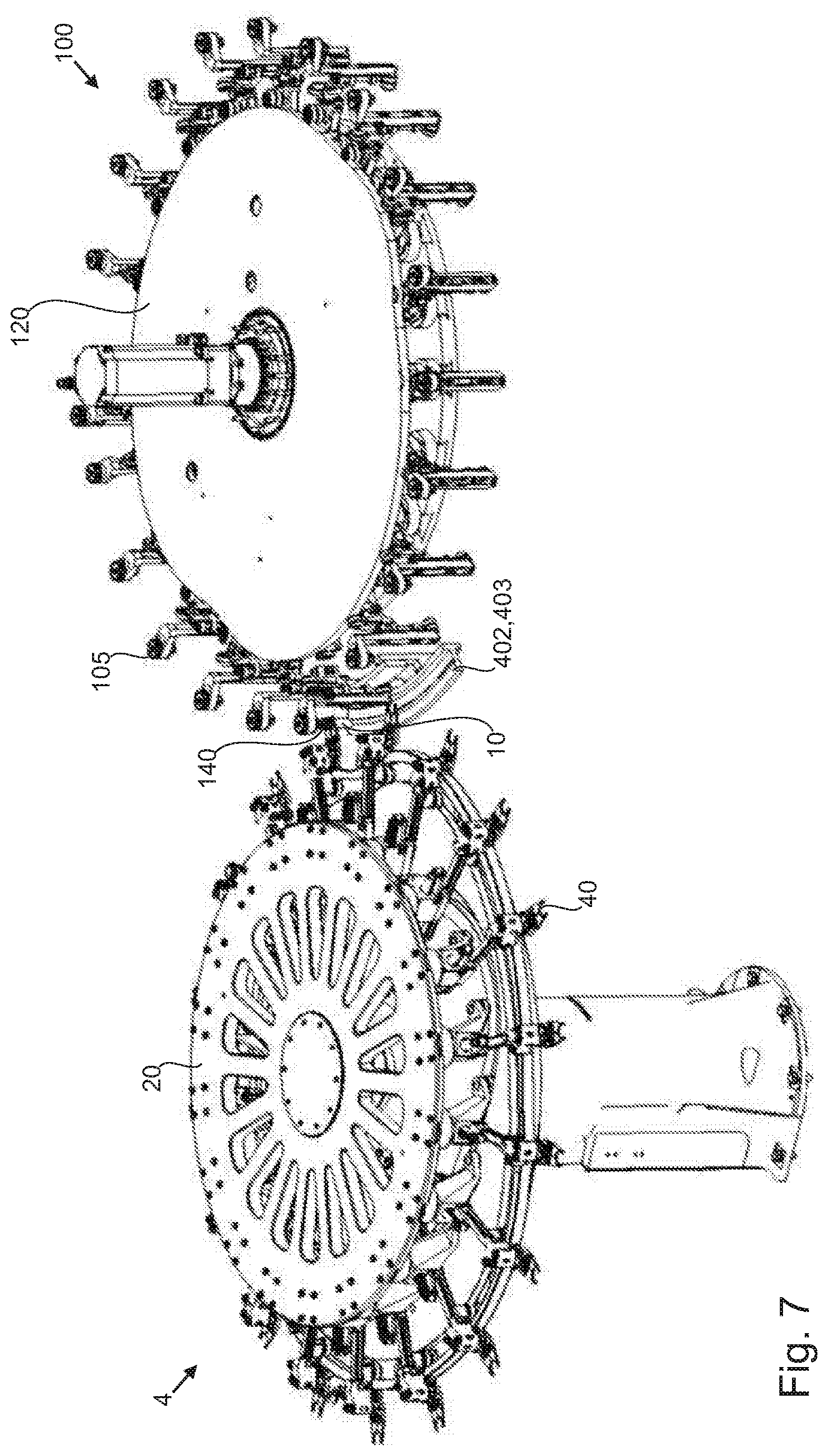 Patent US12304794 Figure 7 – Apparatus and method for treating and in particular sterilising containers