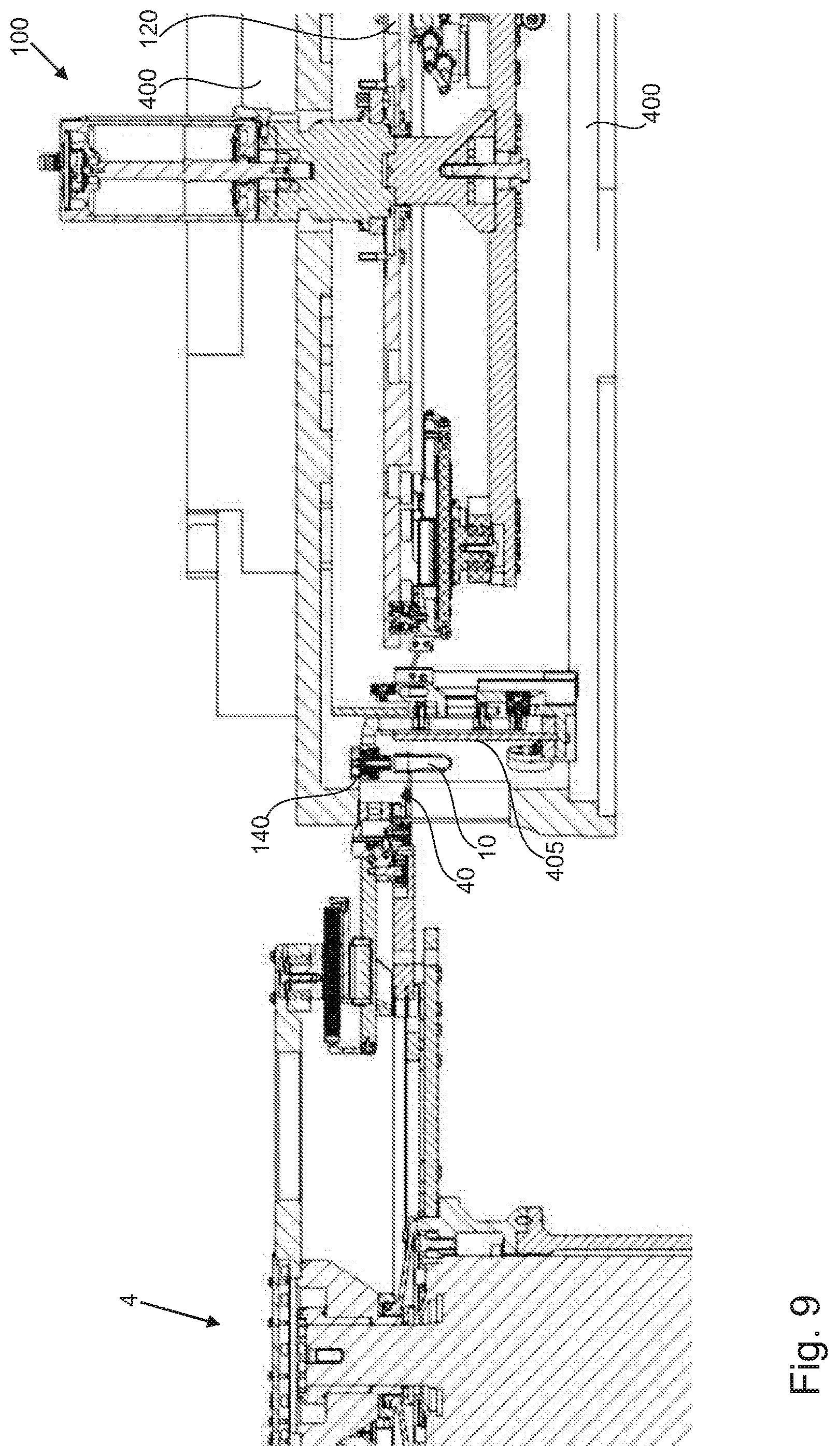 Patent US12304794 Figure 9 – Apparatus and method for treating and in particular sterilising containers