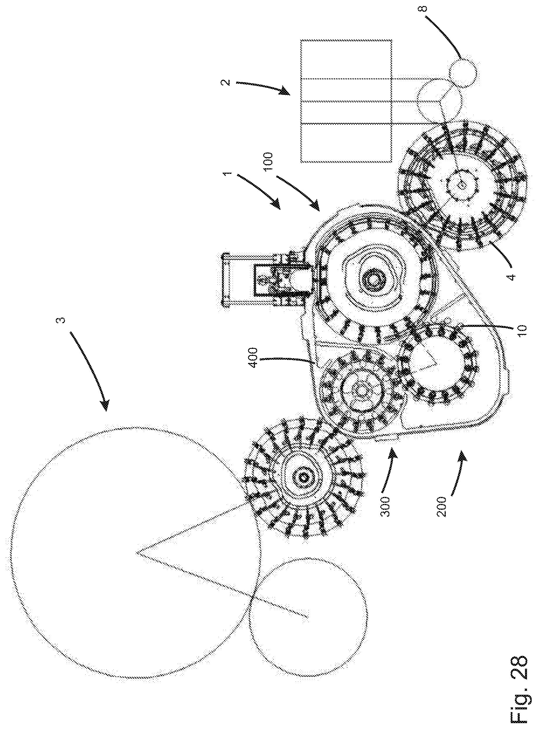 Patent US12304794 Figure 17 – Apparatus and method for treating and in particular sterilising containers