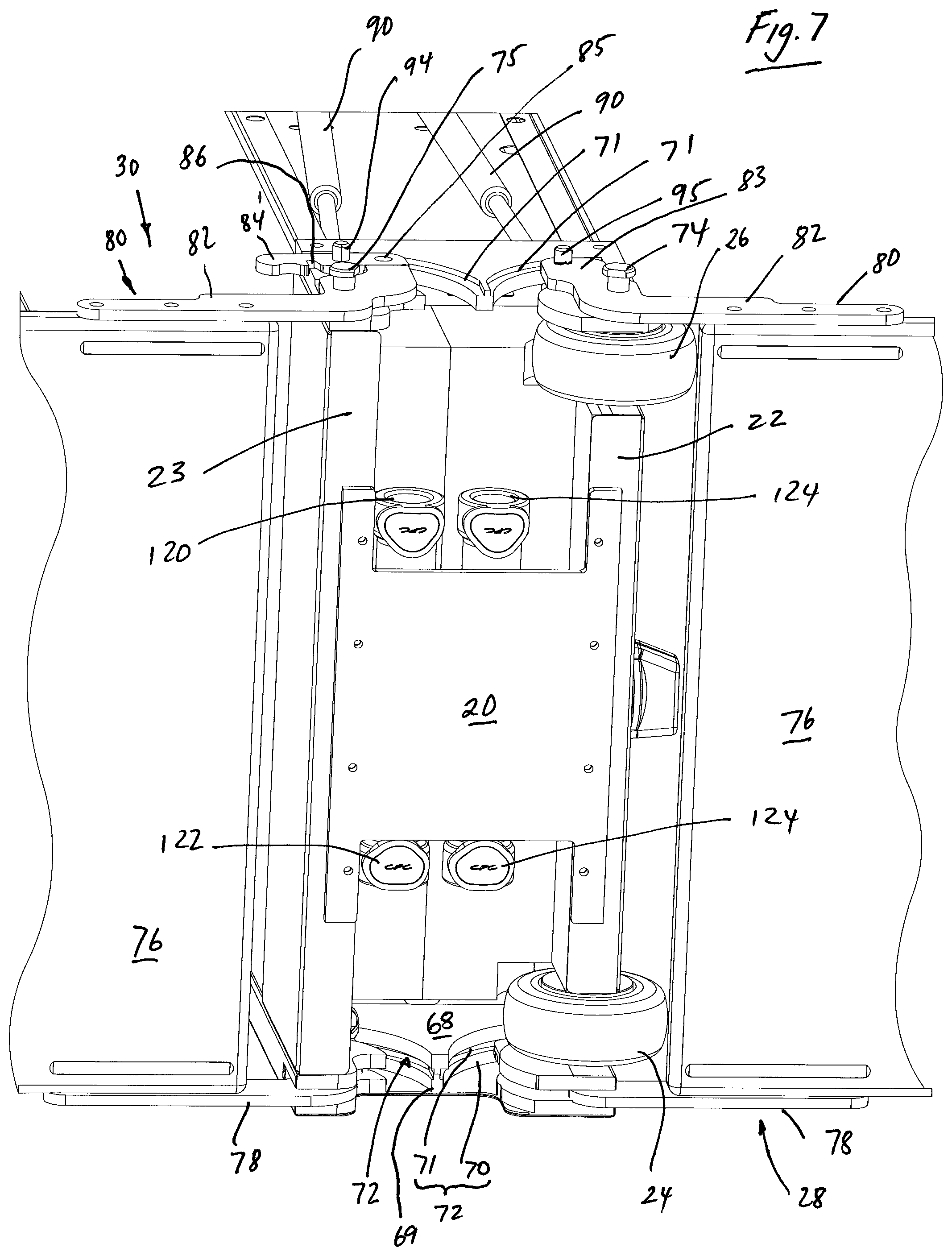 Patent US12304796 Figure 7 – Portable water dispensing station