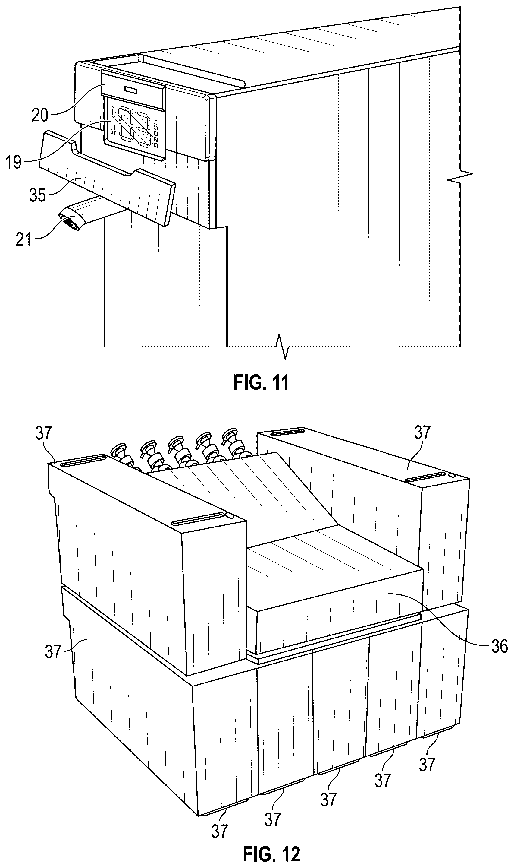 Patent US12304798 Figure 11 – Automated dispensing system for customized beverages