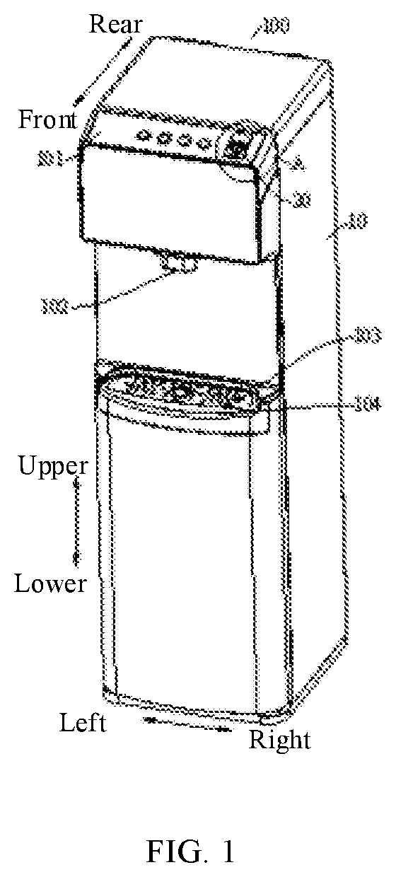 Patent US12304800 Figure 1 – Water dispensing apparatus, control method of water dispensing apparatus