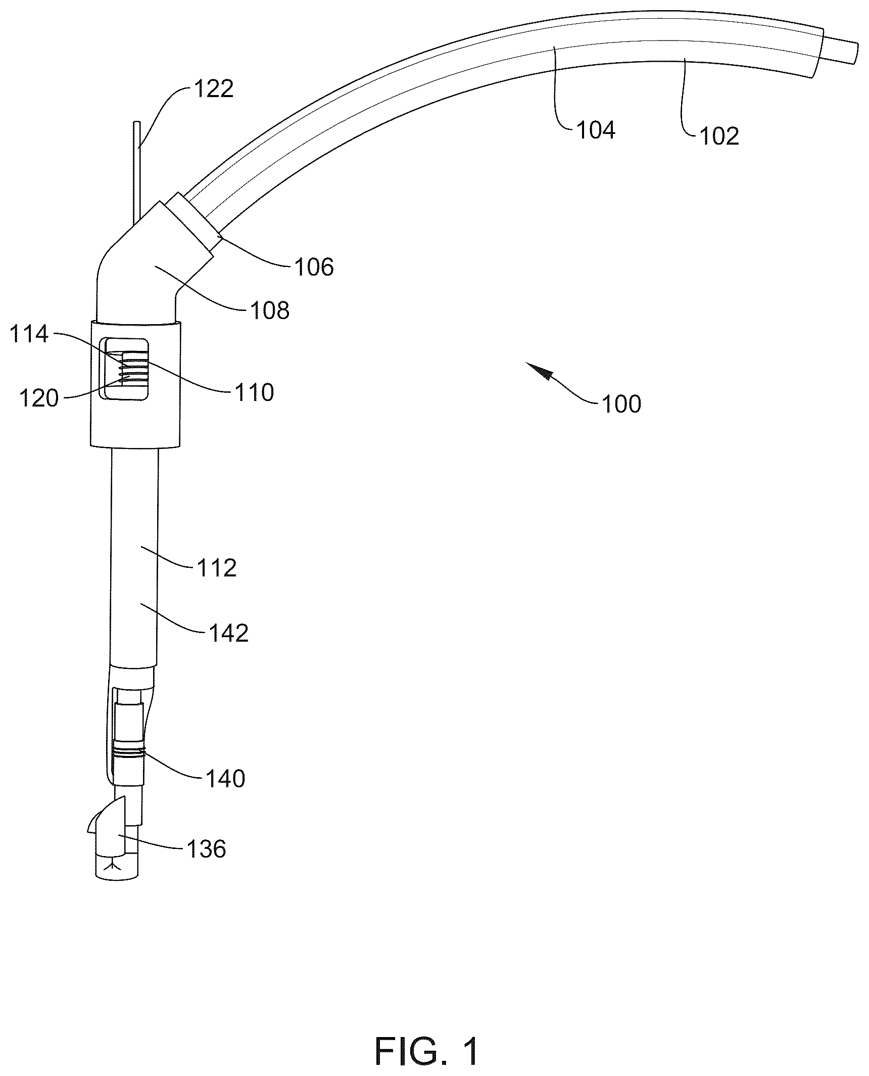 Patent US12304801 Figure 1 – Gasoline dispenser valve system