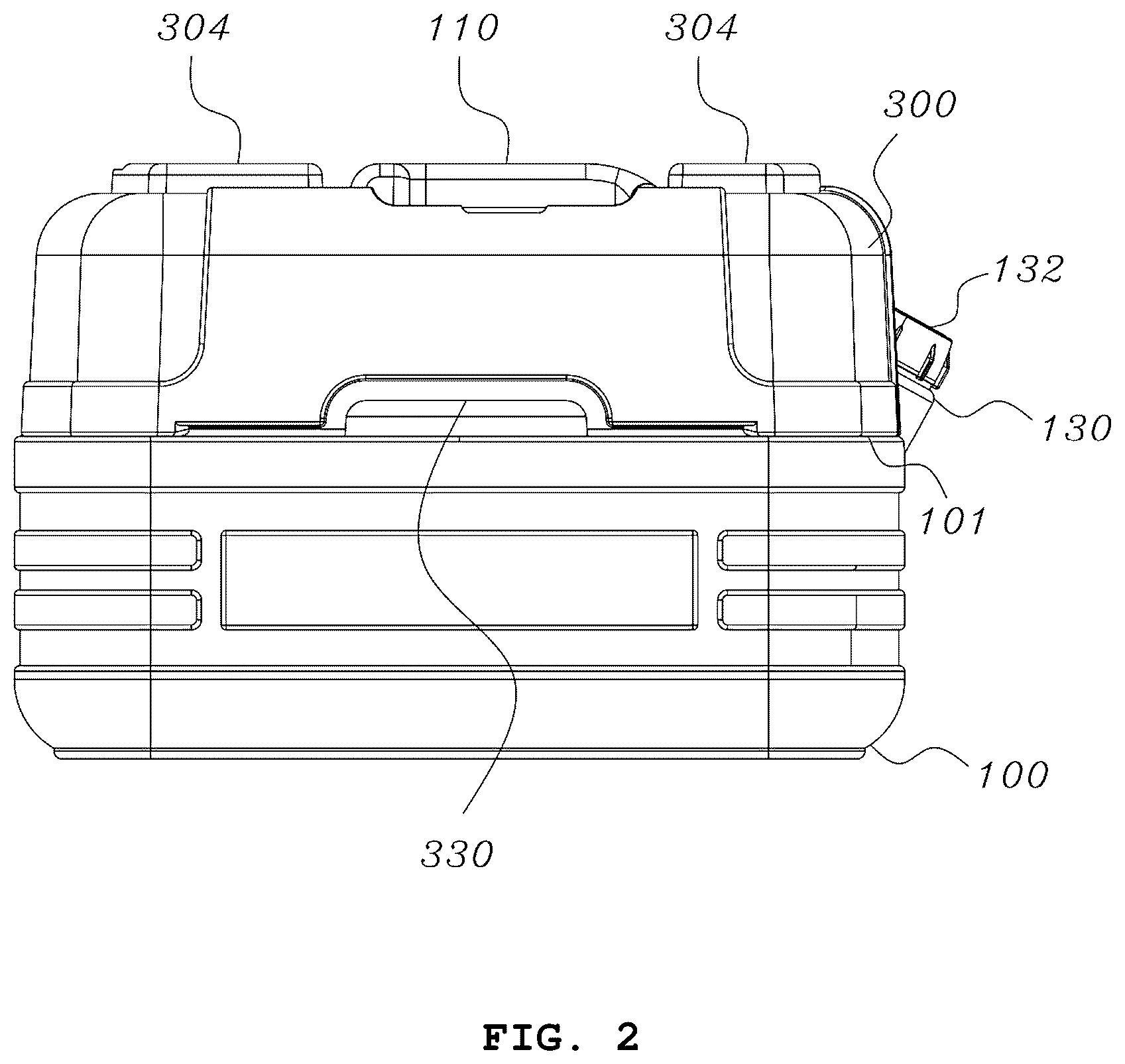 Patent US12304803 Figure 2 – Portable fuel tank