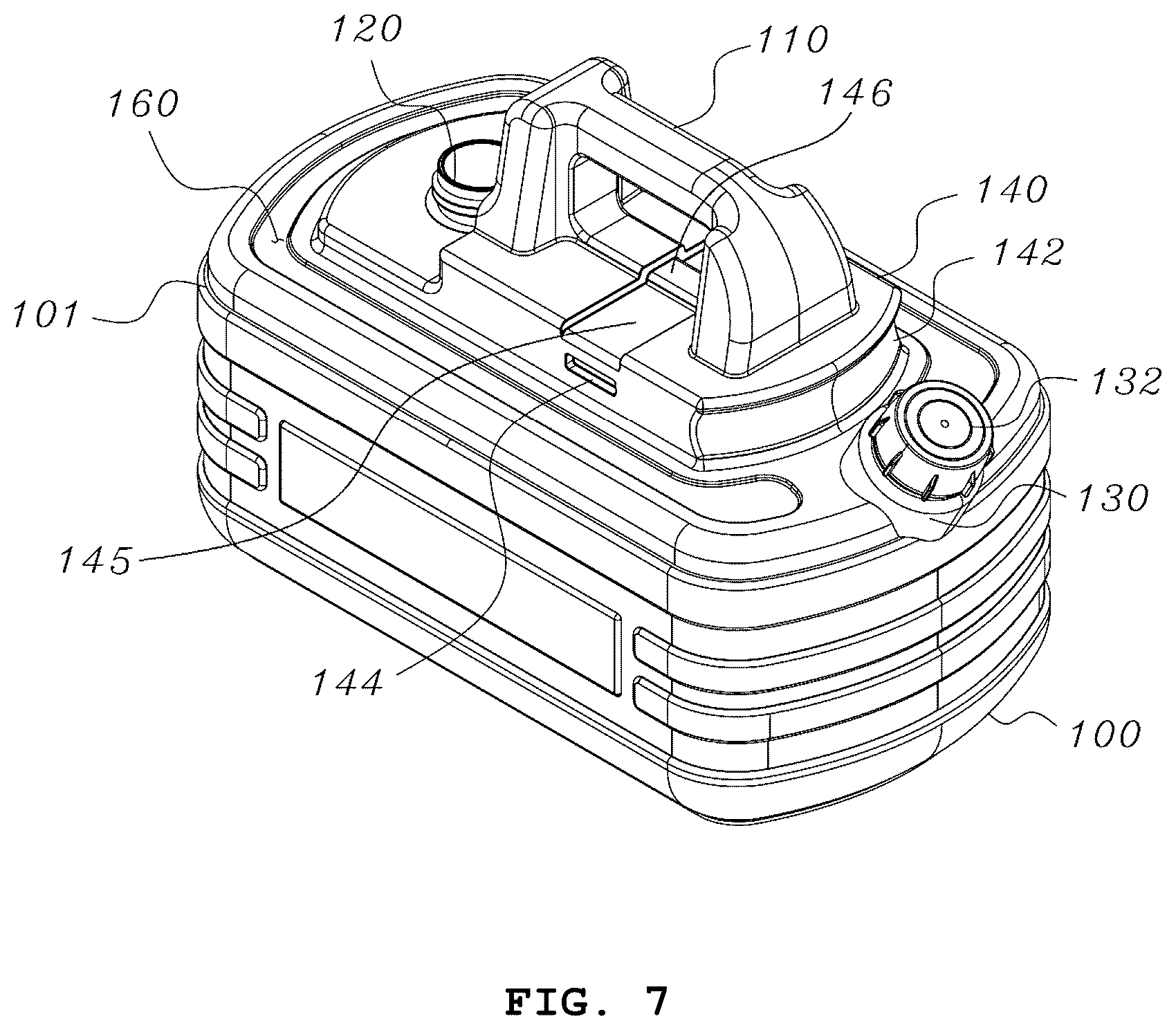 Patent US12304803 Figure 7 – Portable fuel tank