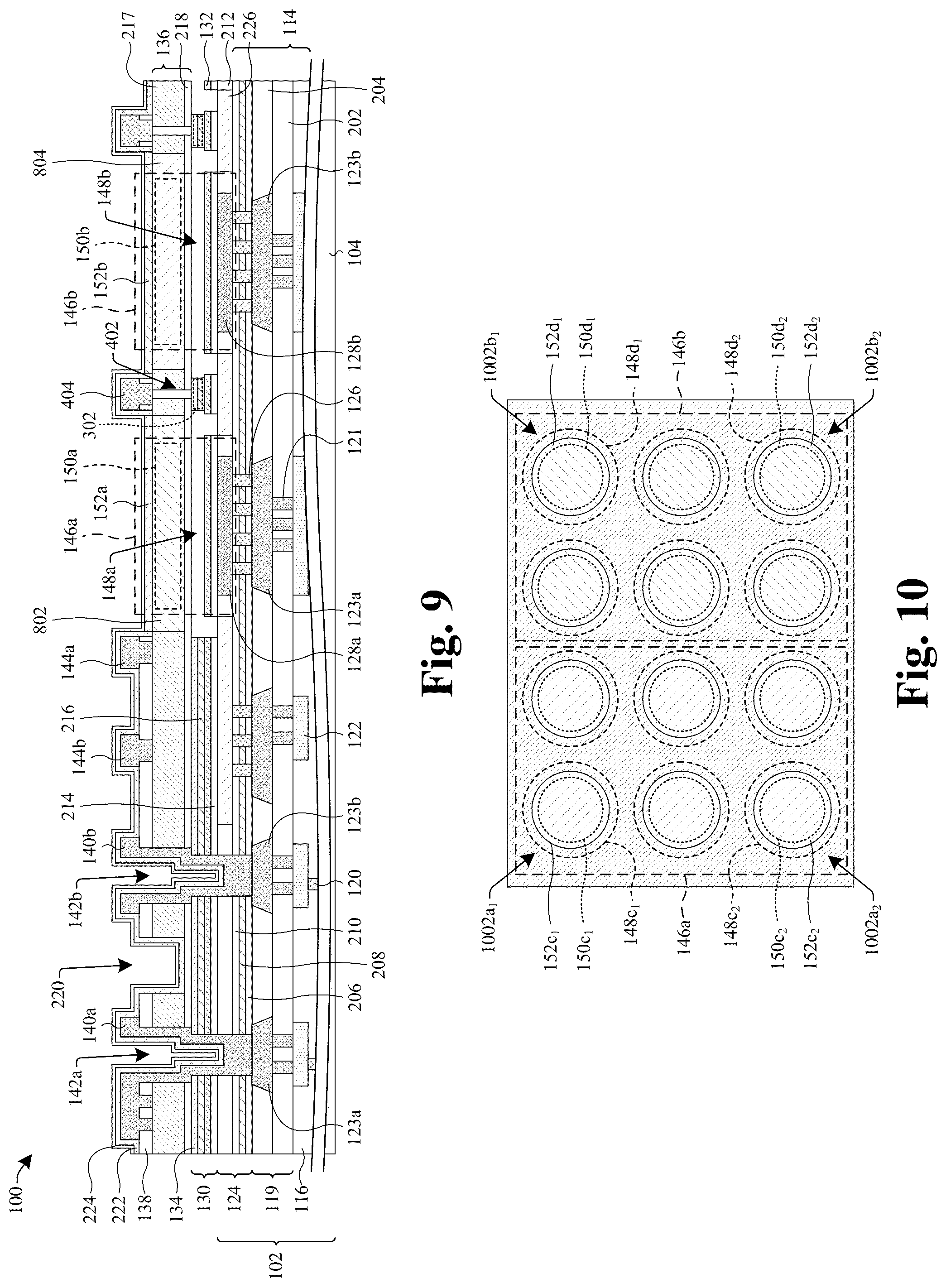 Patent US12304807 Figure 6 – Semiconductor device comprising different types of microelectromechanical systems devices