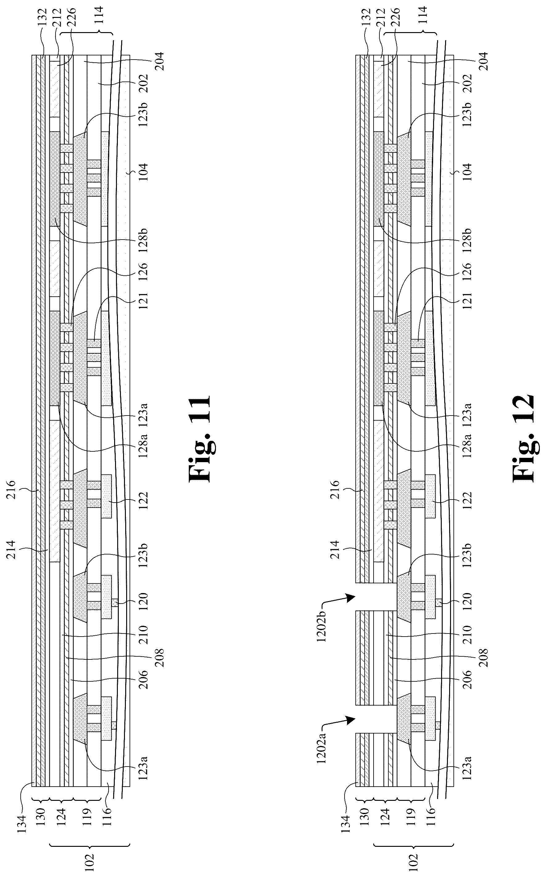 Patent US12304807 Figure 7 – Semiconductor device comprising different types of microelectromechanical systems devices