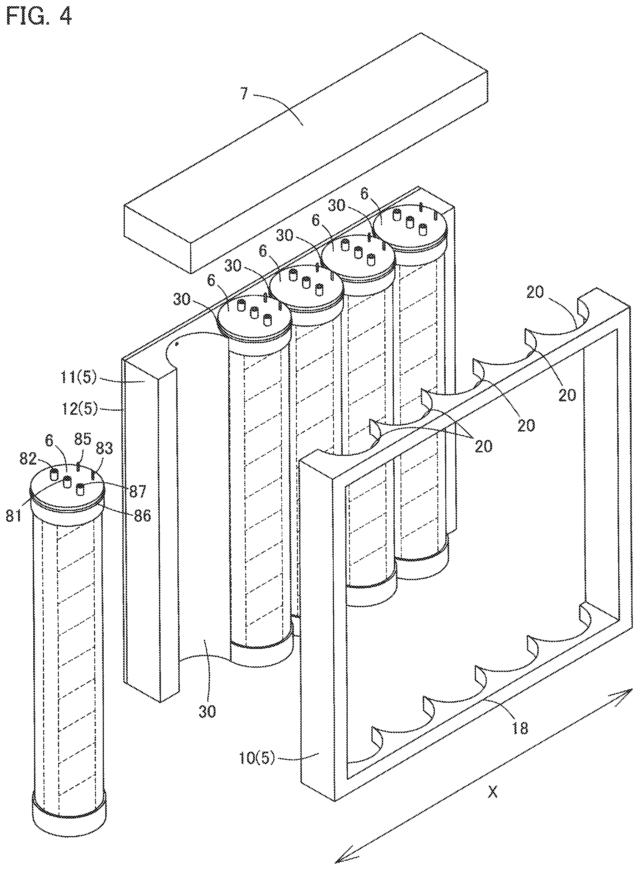 Patent US12304814 Figure 4 – Photodecomposition module, photodecomposition cell, decomposition system, living environment sustaining system, and supply amount adjustment system