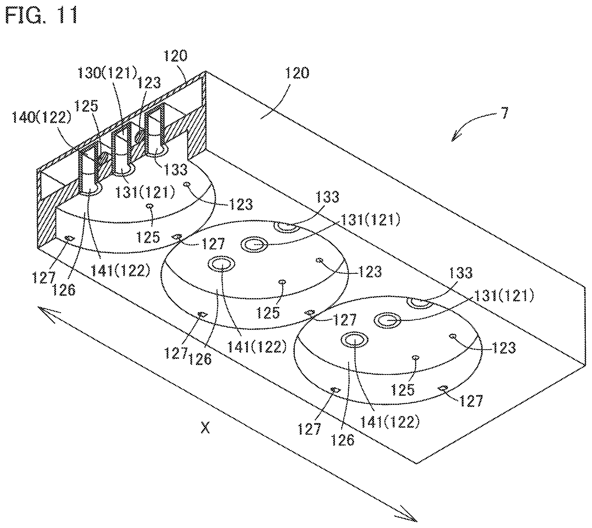 Patent US12304814 Figure 11 – Photodecomposition module, photodecomposition cell, decomposition system, living environment sustaining system, and supply amount adjustment system