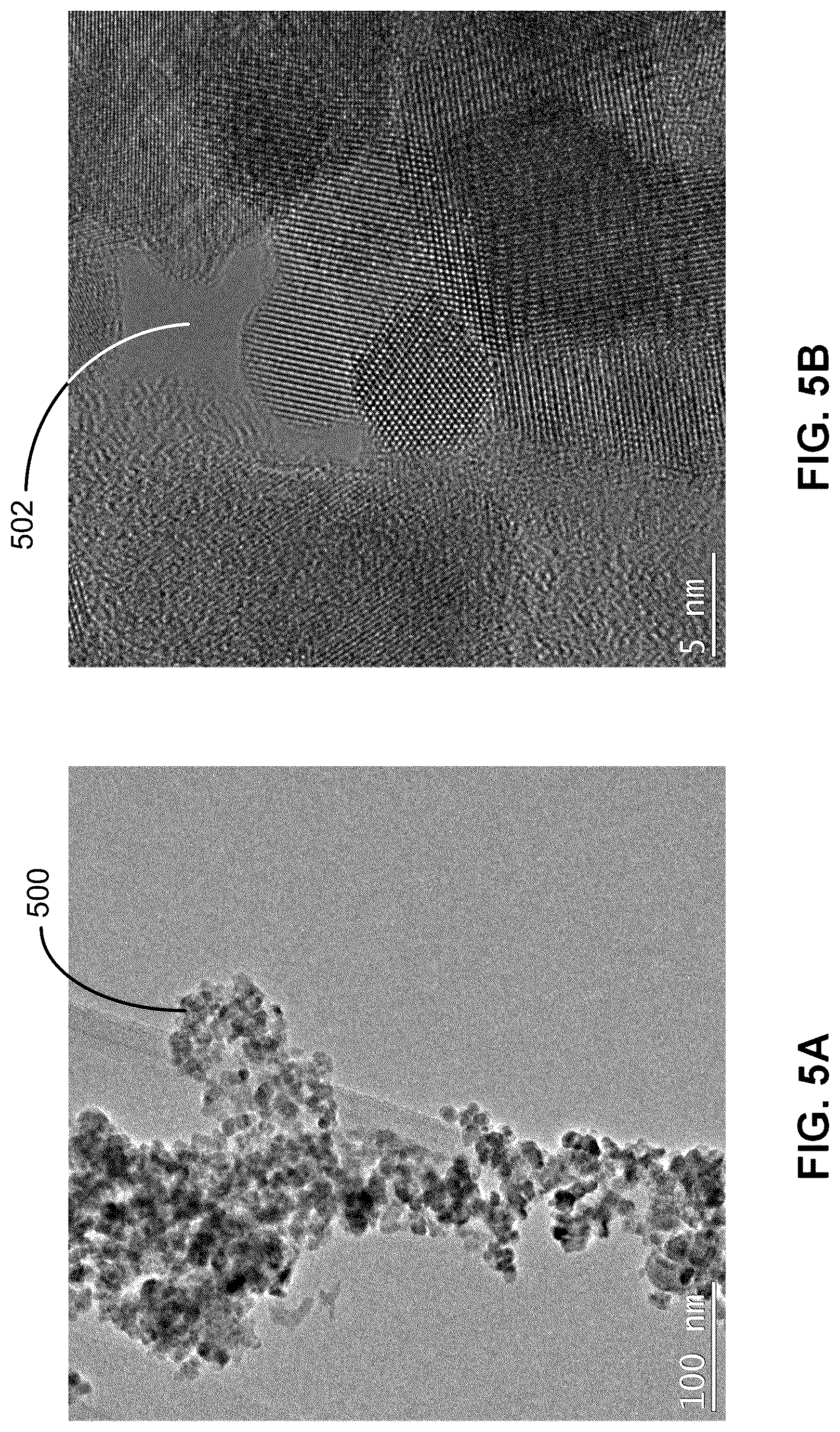 Patent US12304832 Figure 5 – Synthesis of lithium lanthanum zirconate from nanocrystalline lanthanum zirconate