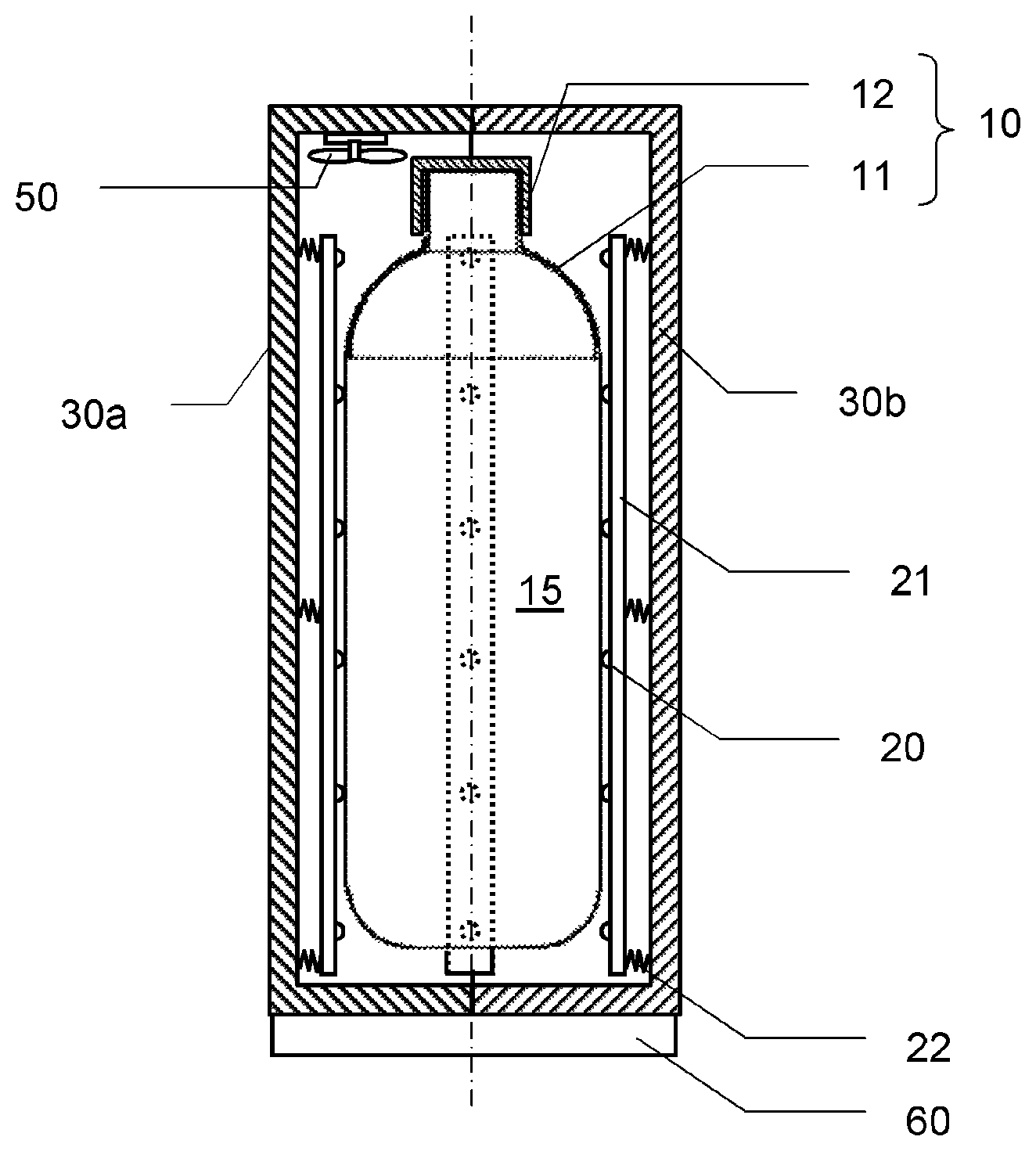 Patent US12304835 — Water treatment apparatus — Figure 1