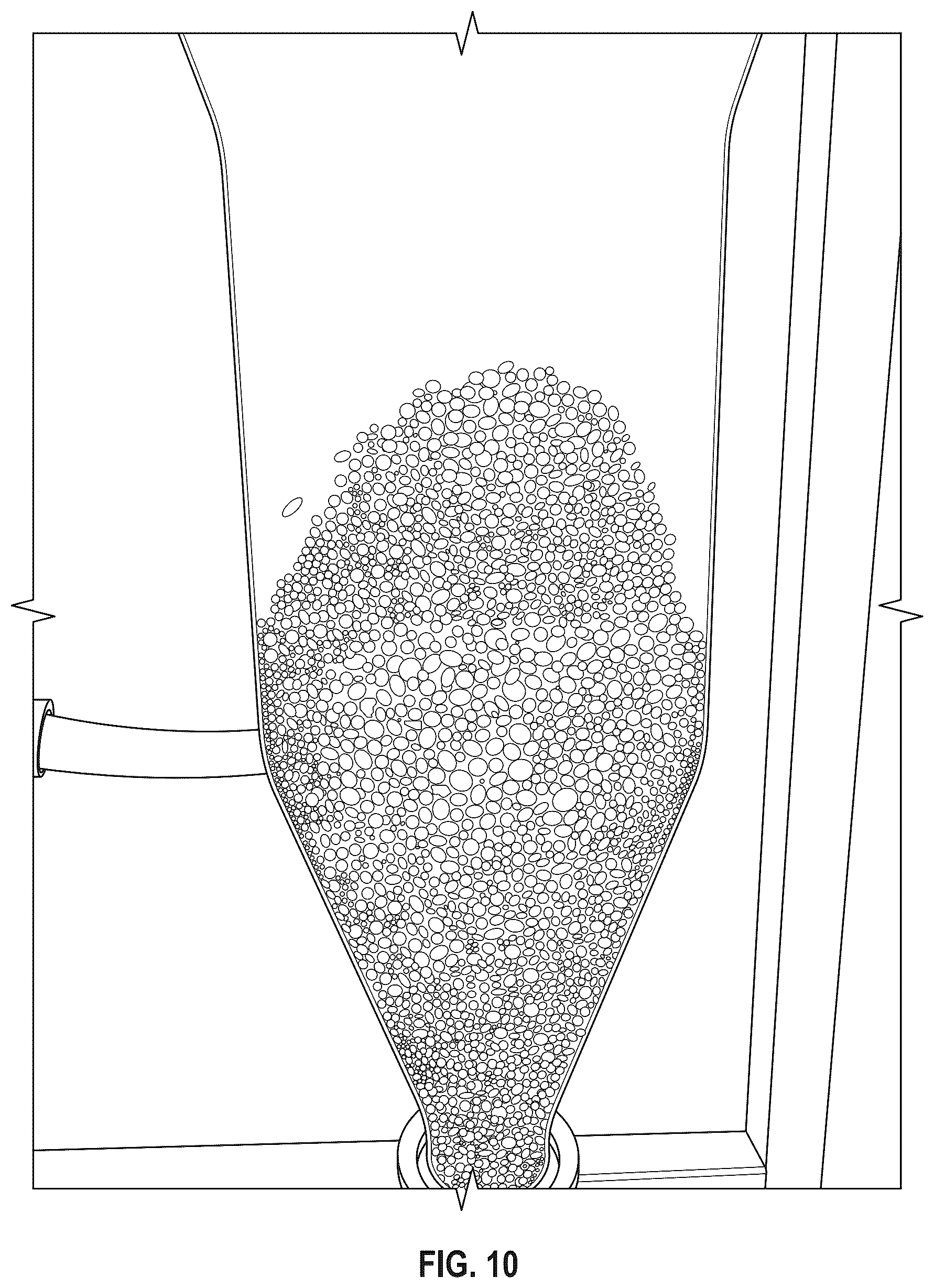 Patent US12304876 Figure 6 – Method for granulating a melt of an hydrous nitrate mineral salt-based composition, system and use thereof