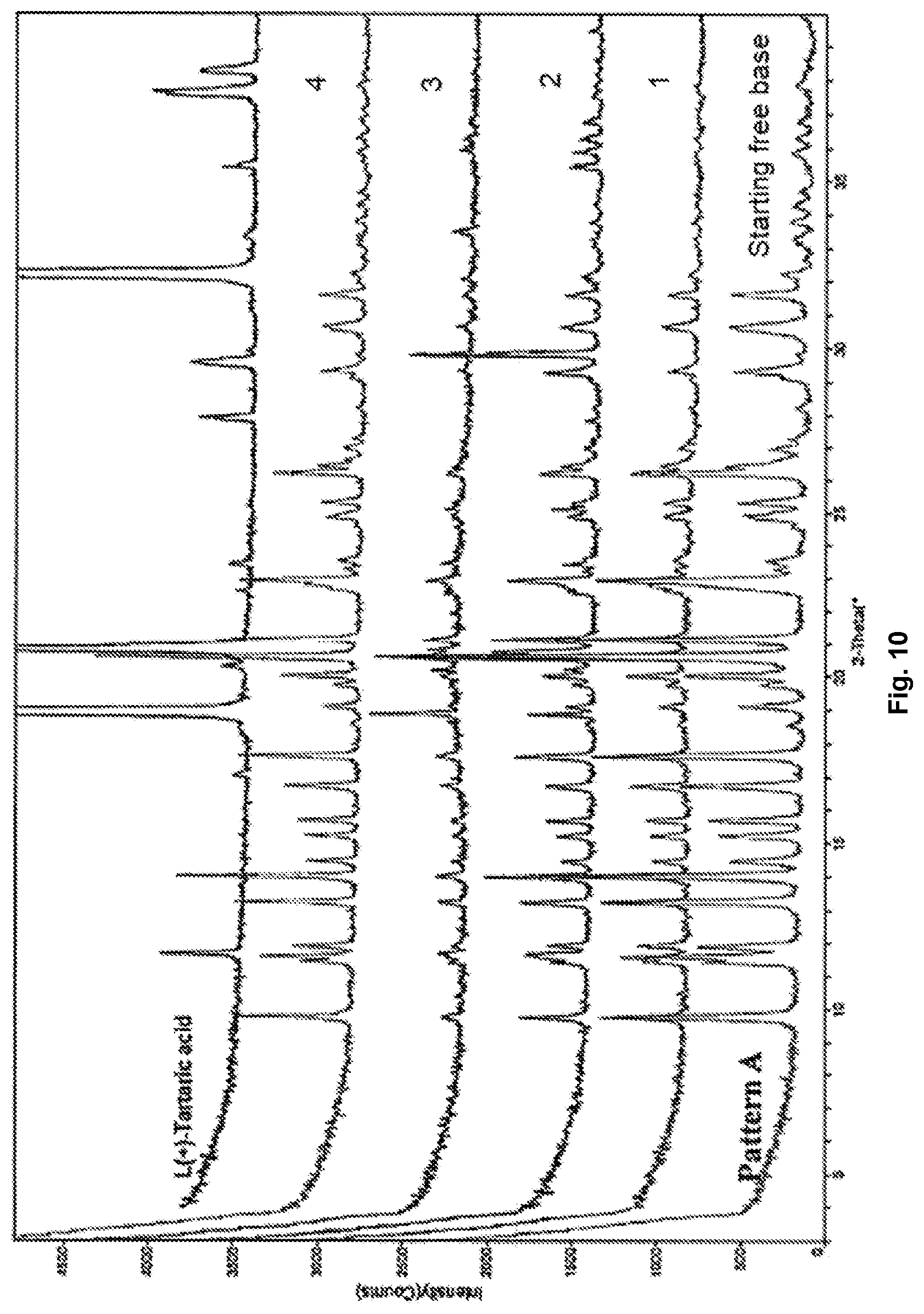 Patent US12304905 Figure 10 – Pharmaceutical salts of benzothiazol compounds, polymorphs and methods for preparation thereof