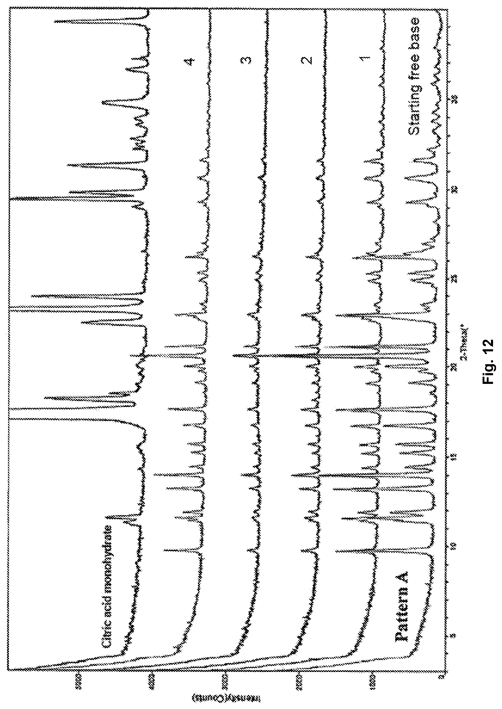 Patent US12304905 Figure 12 – Pharmaceutical salts of benzothiazol compounds, polymorphs and methods for preparation thereof