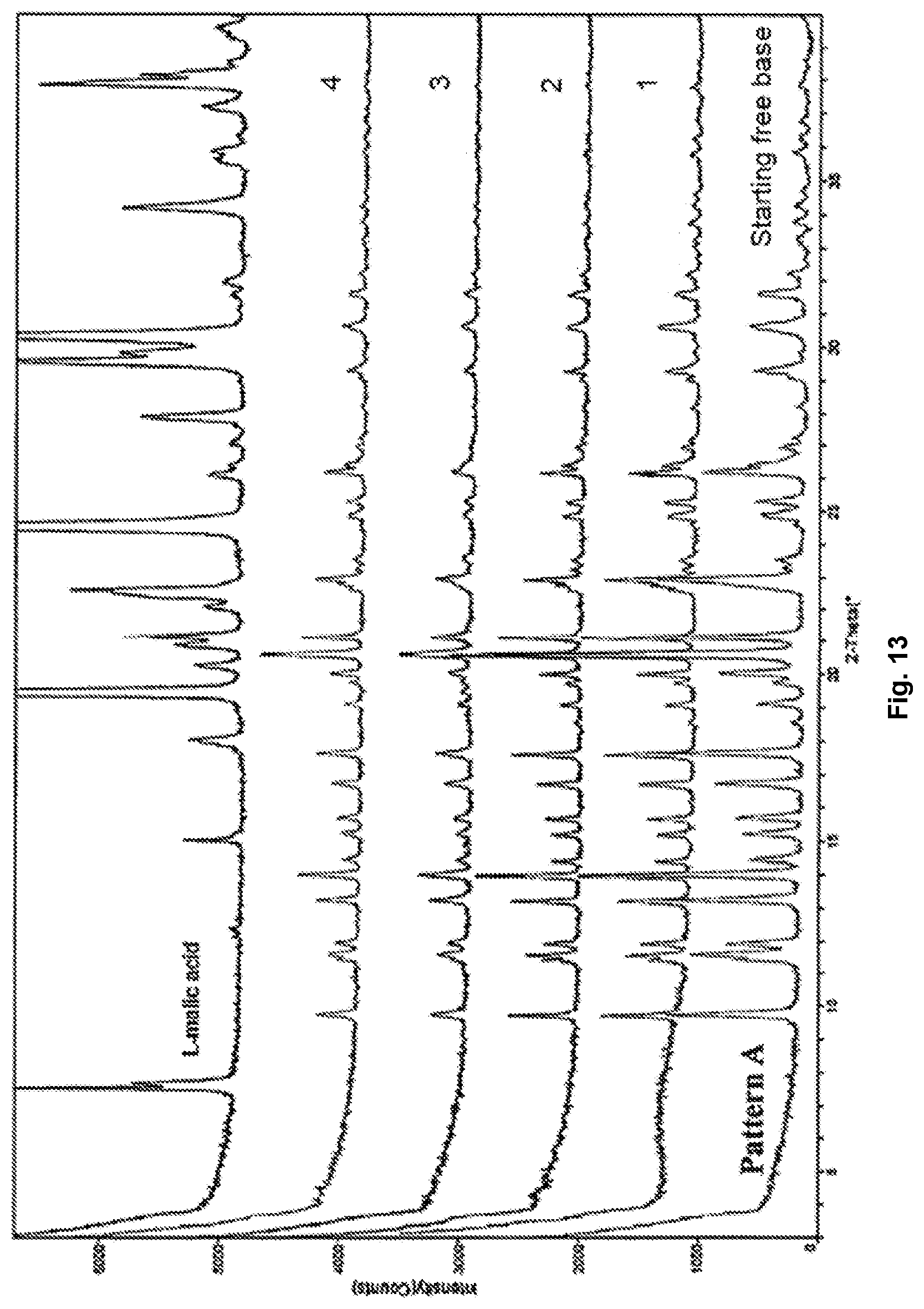 Patent US12304905 Figure 13 – Pharmaceutical salts of benzothiazol compounds, polymorphs and methods for preparation thereof