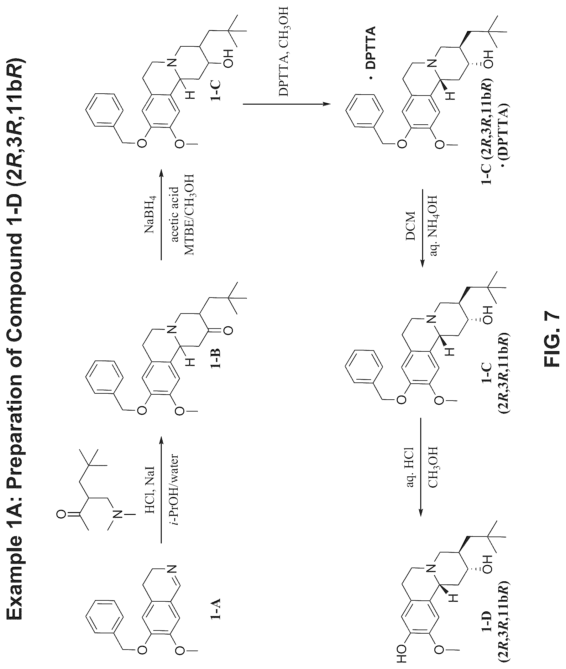 Patent US12304911 Figure 8 – Substituted pyrido[2,1-a]isoquinolines as VMAT2 inhibitors
