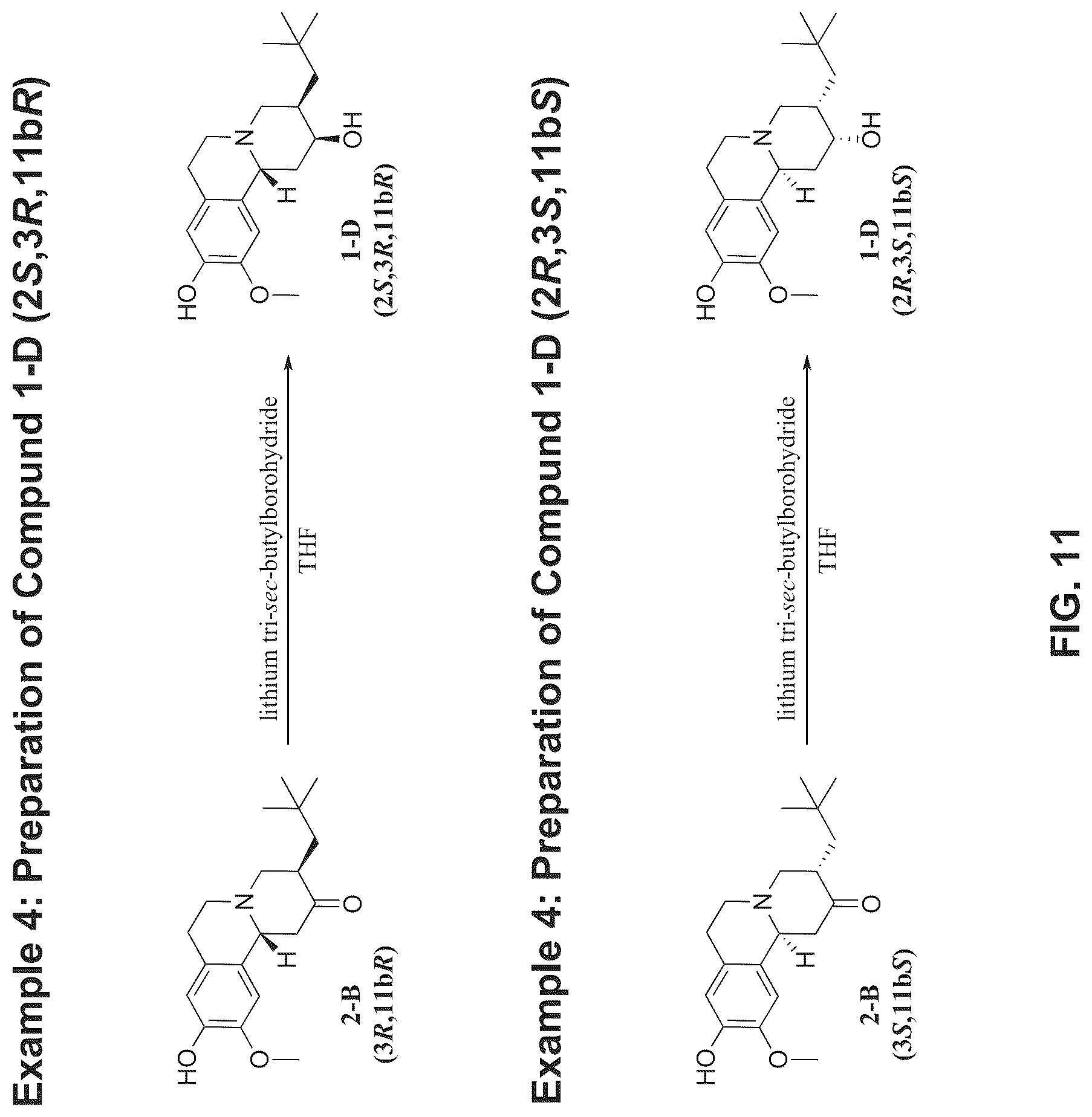 Patent US12304911 Figure 12 – Substituted pyrido[2,1-a]isoquinolines as VMAT2 inhibitors