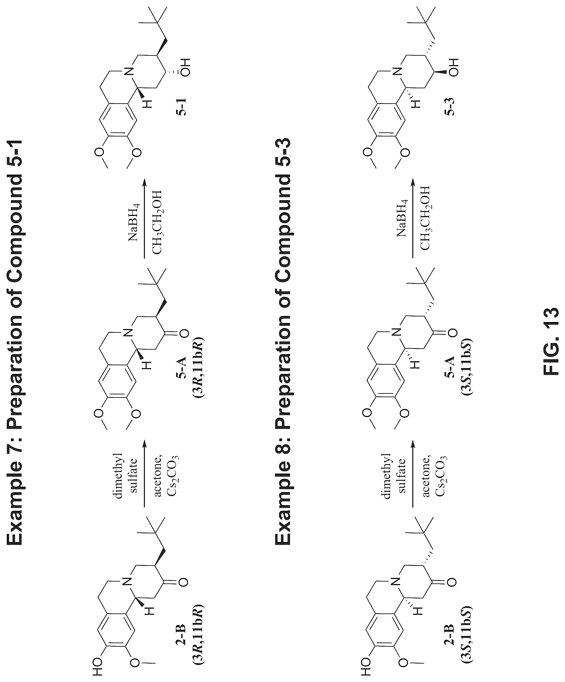 Patent US12304911 Figure 14 – Substituted pyrido[2,1-a]isoquinolines as VMAT2 inhibitors