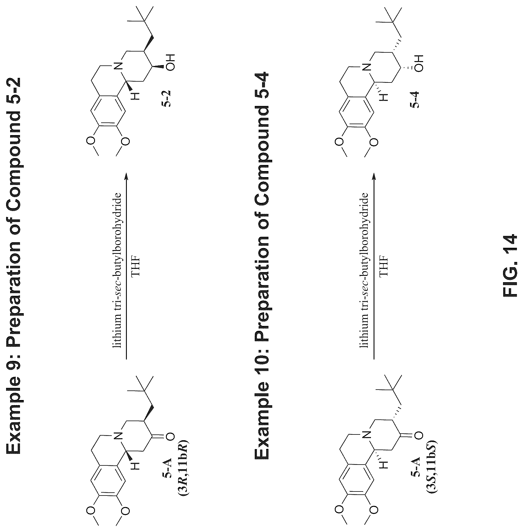 Patent US12304911 Figure 15 – Substituted pyrido[2,1-a]isoquinolines as VMAT2 inhibitors