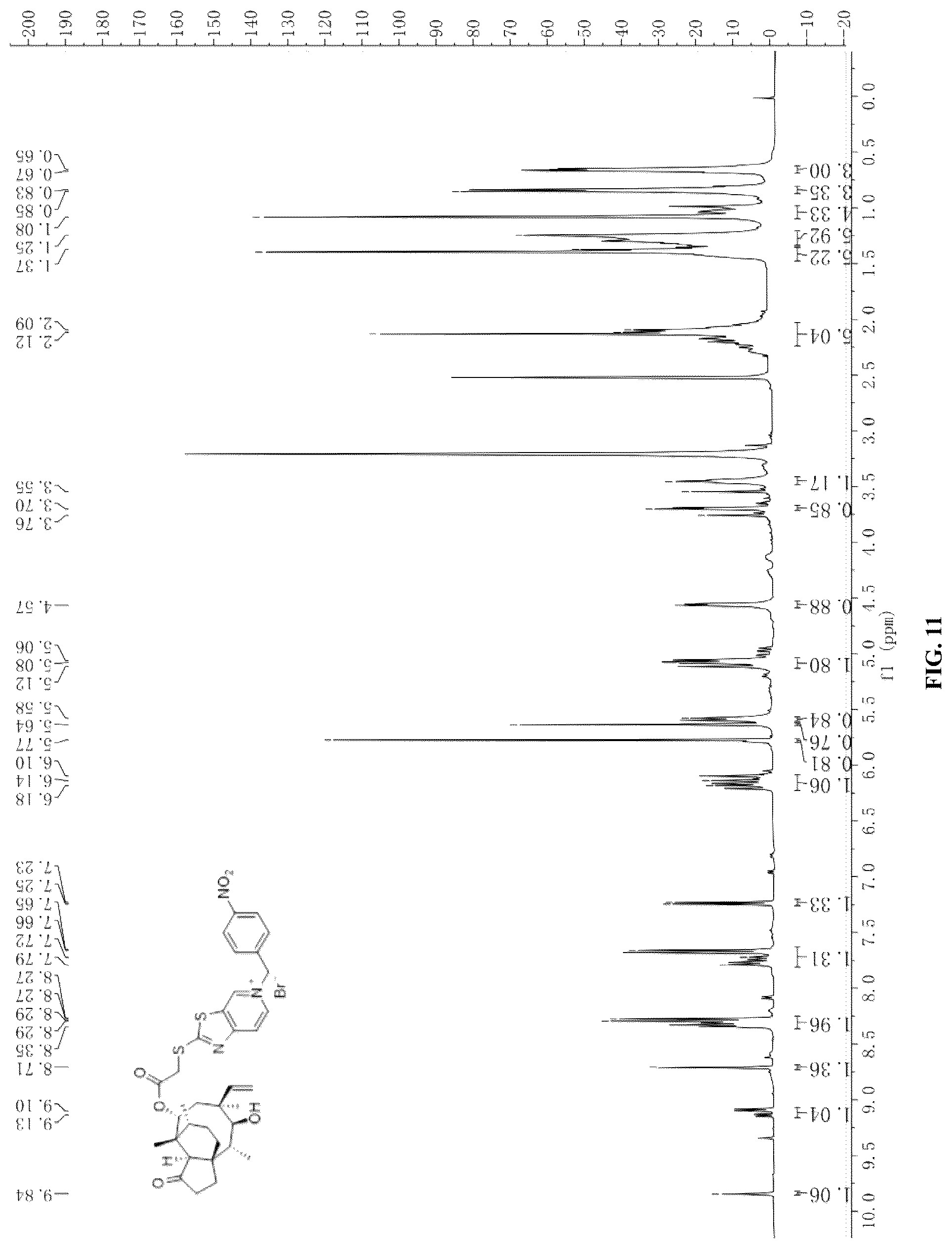 Patent US12304917 Figure 11 – Pleuromutilin derivative containing a thiazolo[5,4-c]pyridine side chain, and a preparation method and application thereof