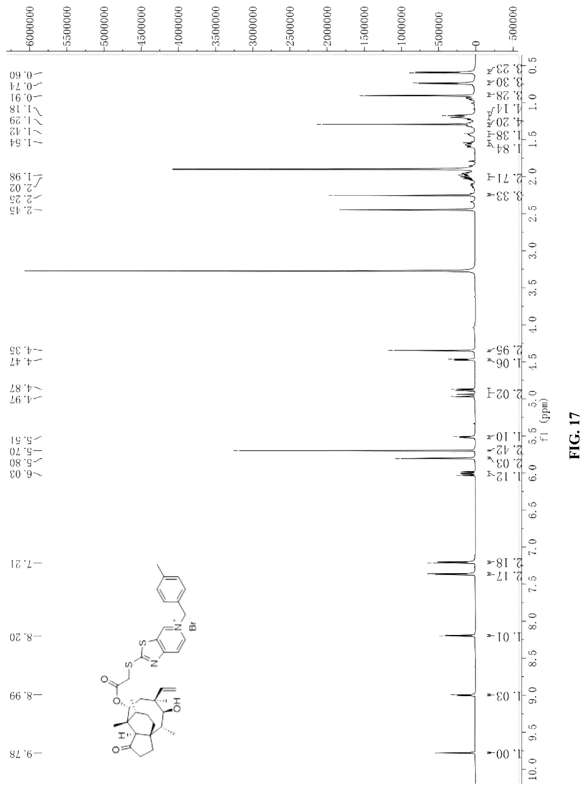 Patent US12304917 Figure 17 – Pleuromutilin derivative containing a thiazolo[5,4-c]pyridine side chain, and a preparation method and application thereof