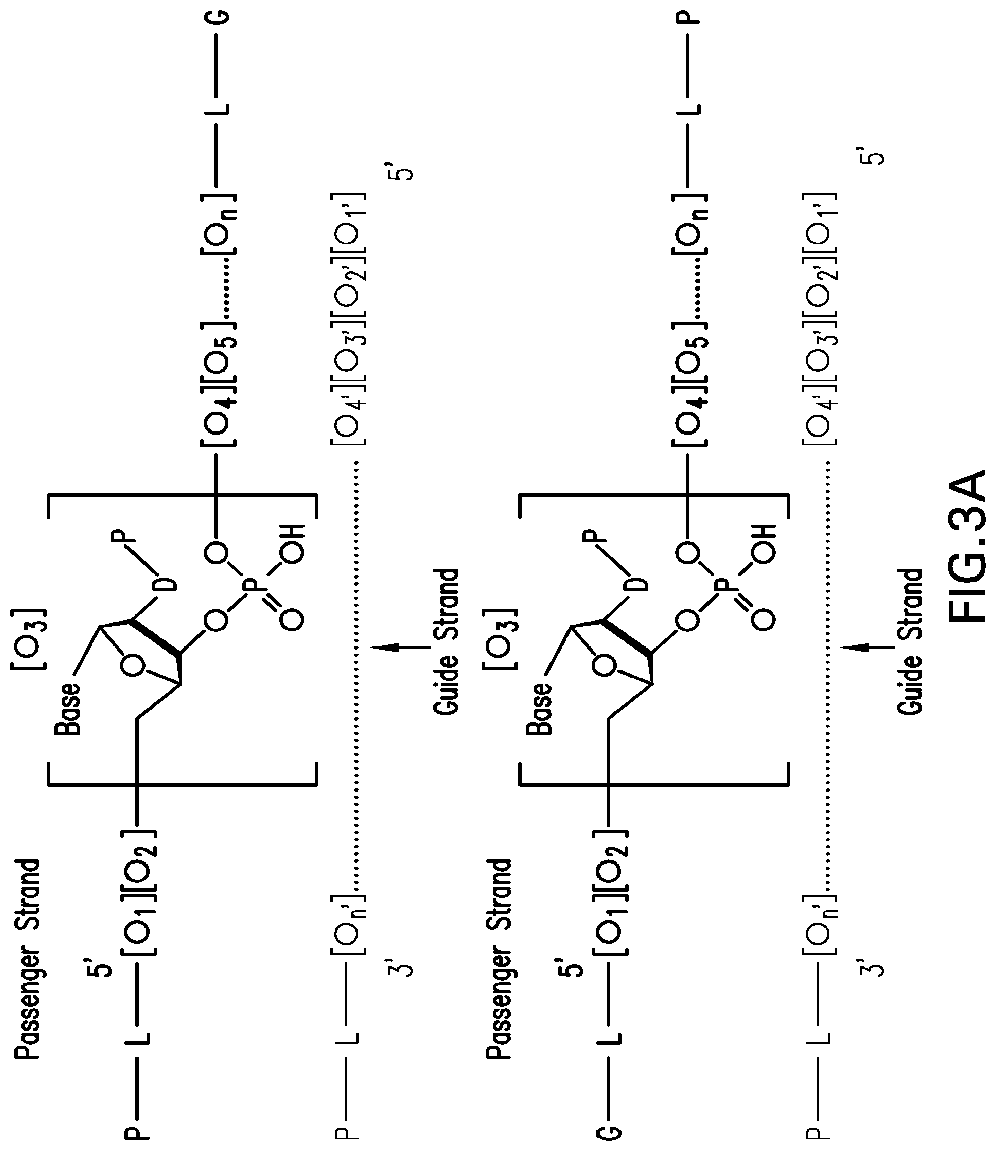 Patent US12304925 Figure 3 – Tetragalnac and peptide containing conjugates and methods for delivery of oligonucleotides