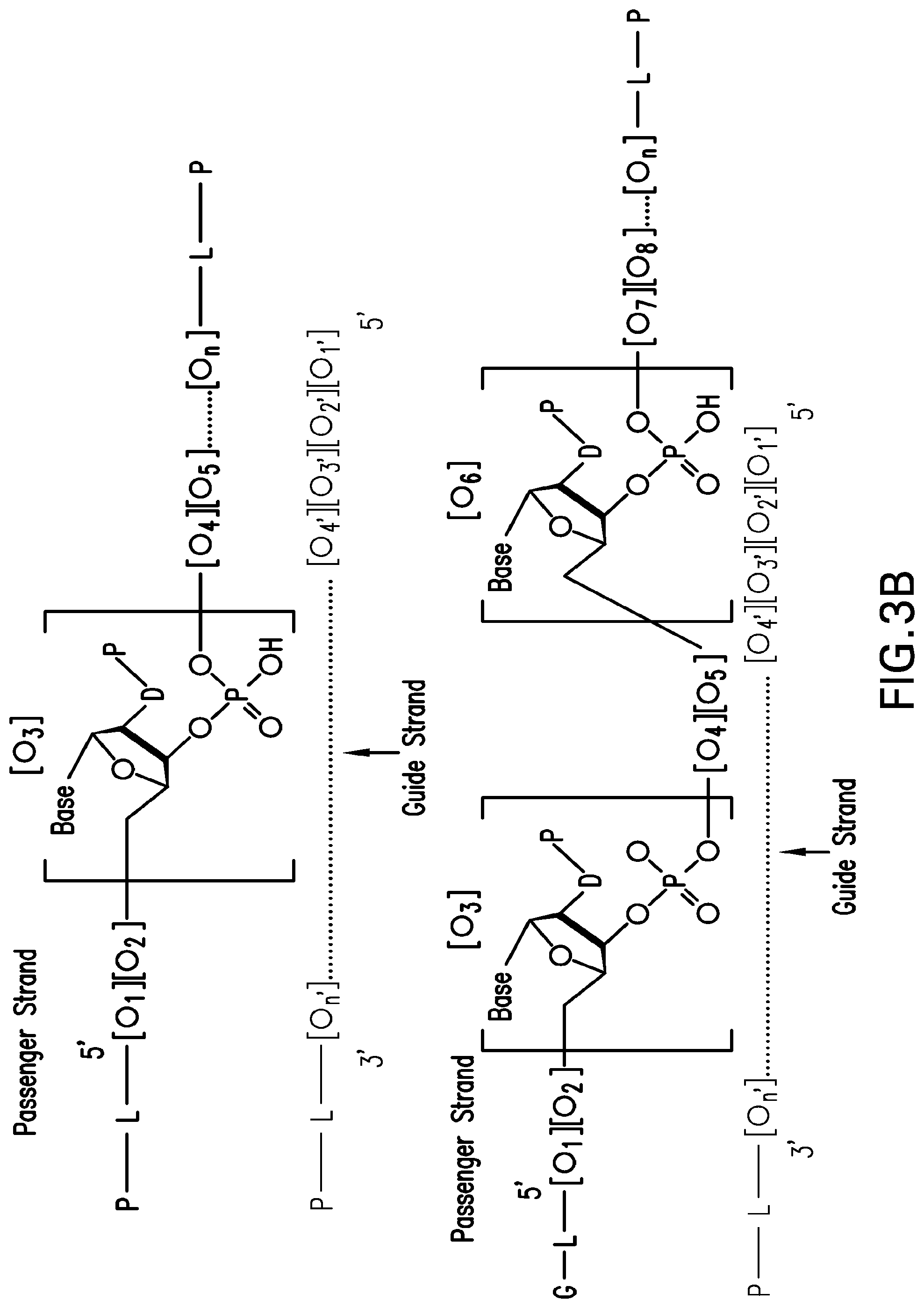 Patent US12304925 Figure 4 – Tetragalnac and peptide containing conjugates and methods for delivery of oligonucleotides