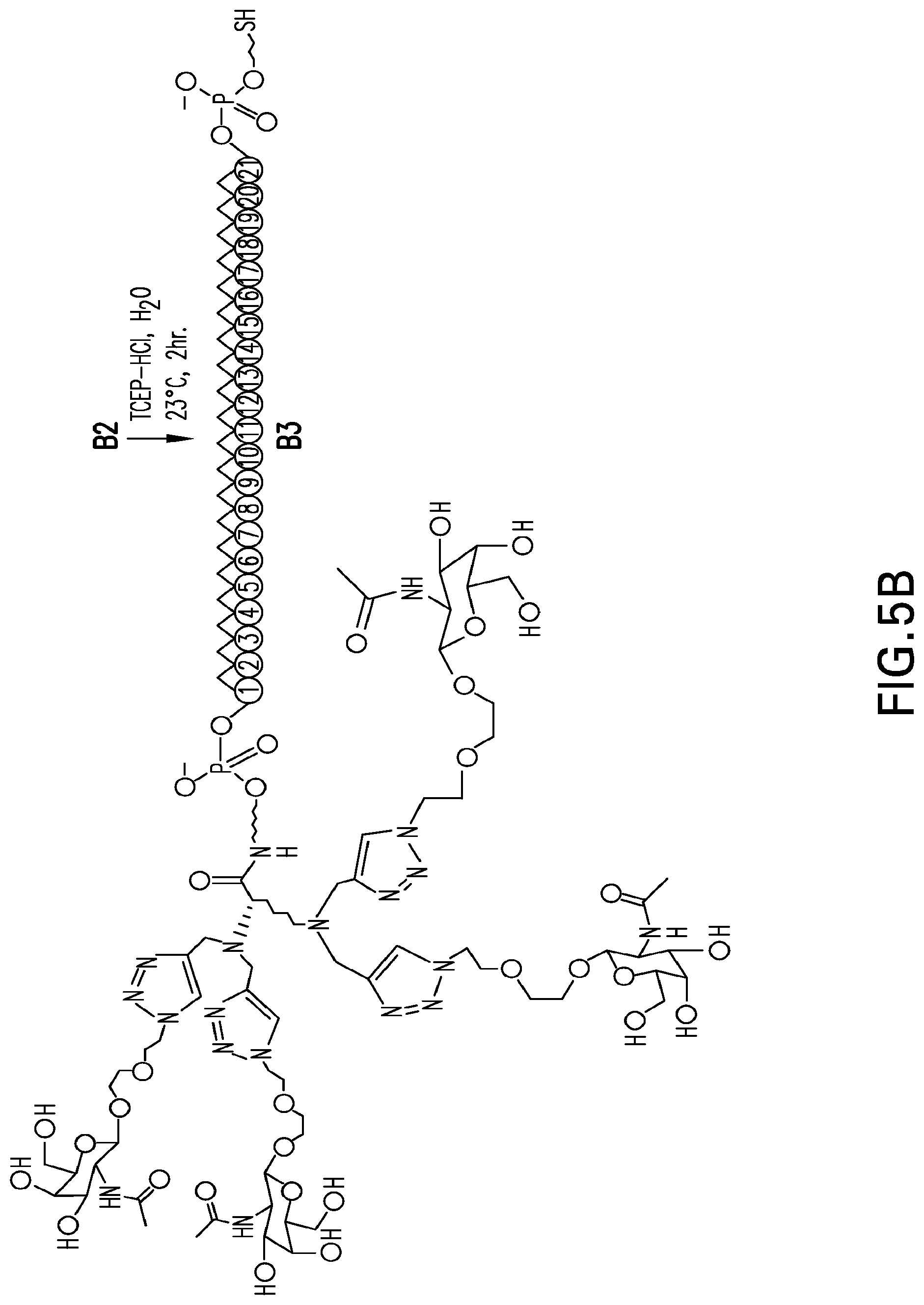 Patent US12304925 Figure 8 – Tetragalnac and peptide containing conjugates and methods for delivery of oligonucleotides