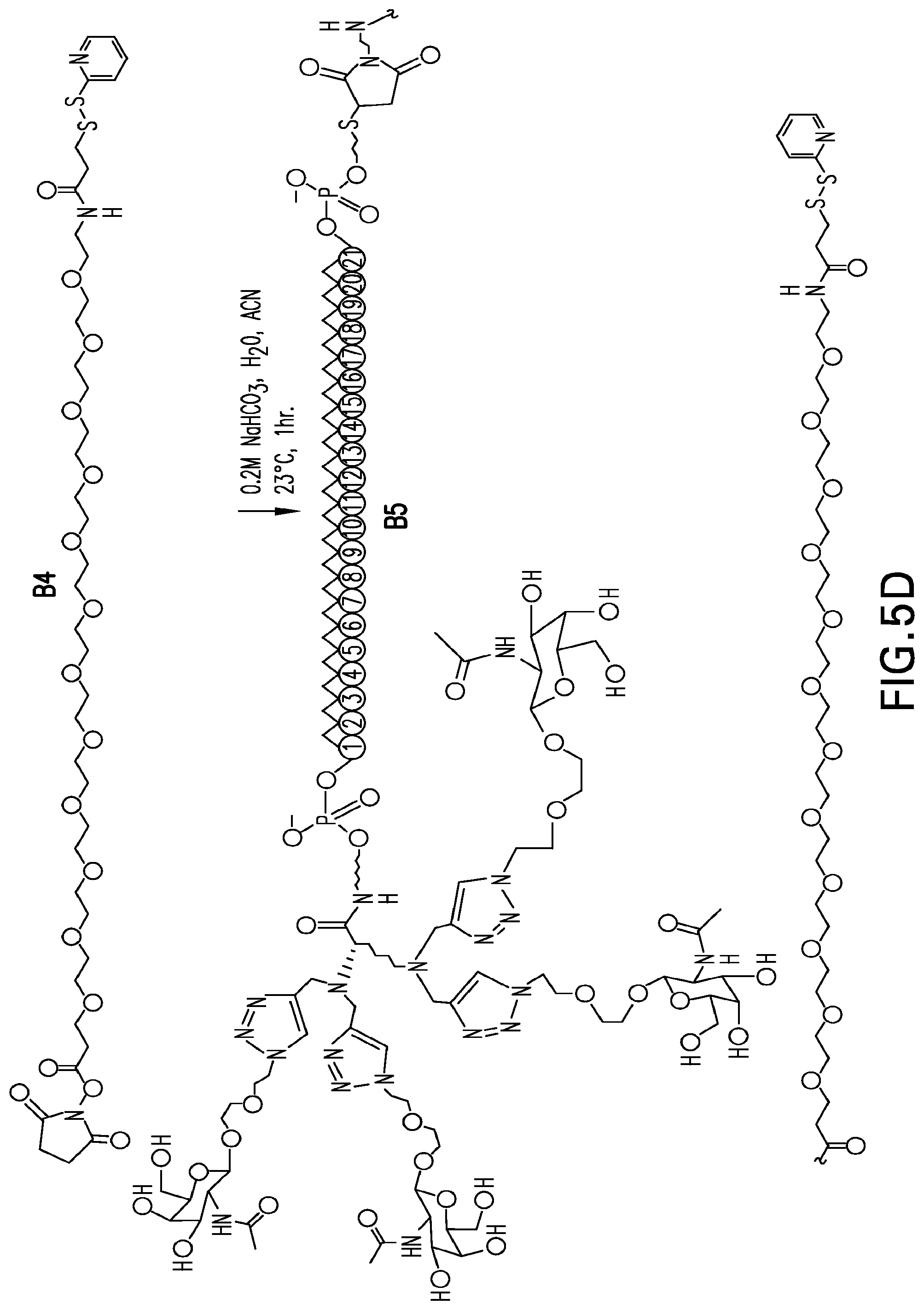Patent US12304925 Figure 10 – Tetragalnac and peptide containing conjugates and methods for delivery of oligonucleotides