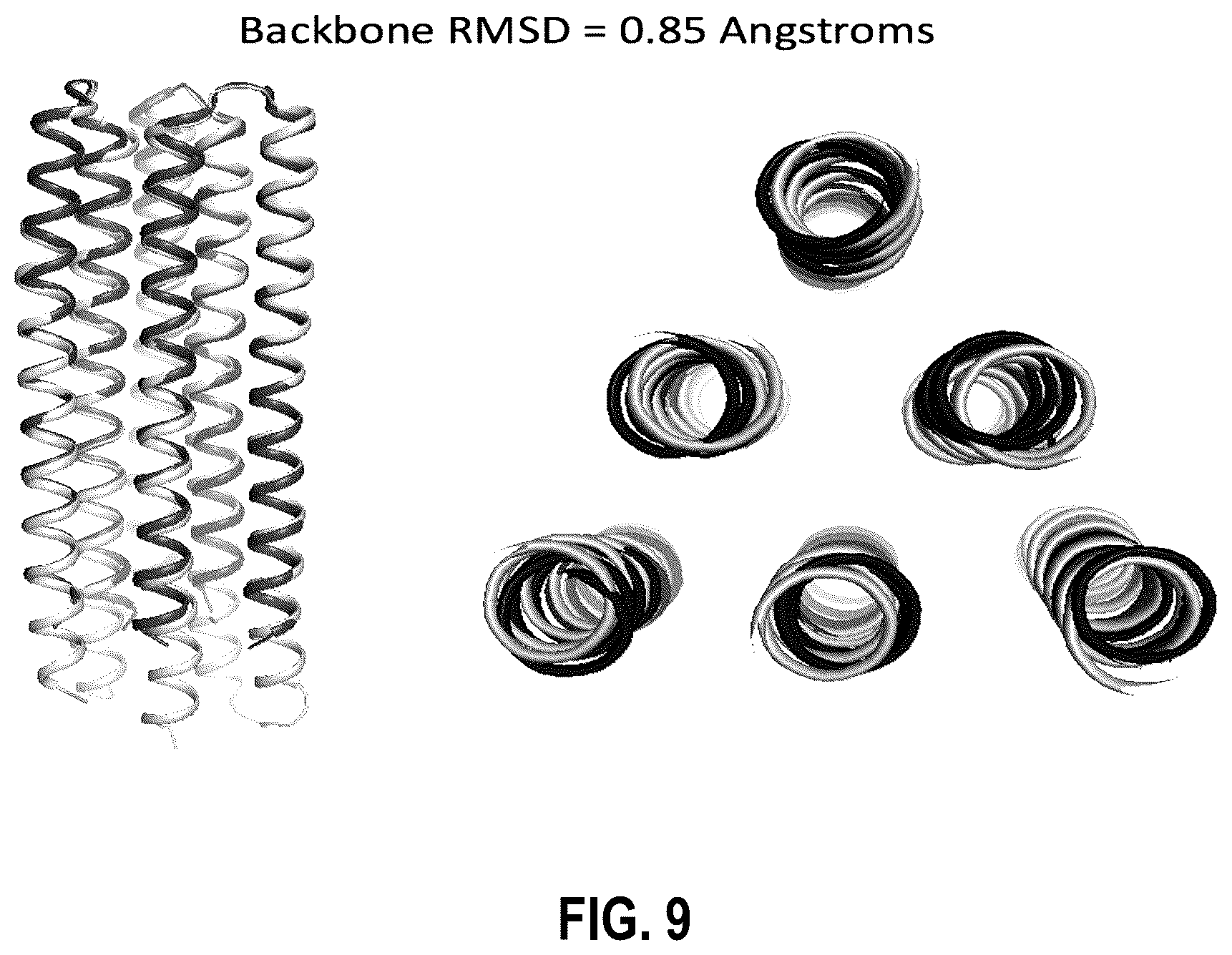 Patent US12304927 Figure 9 – De novo design of protein switches