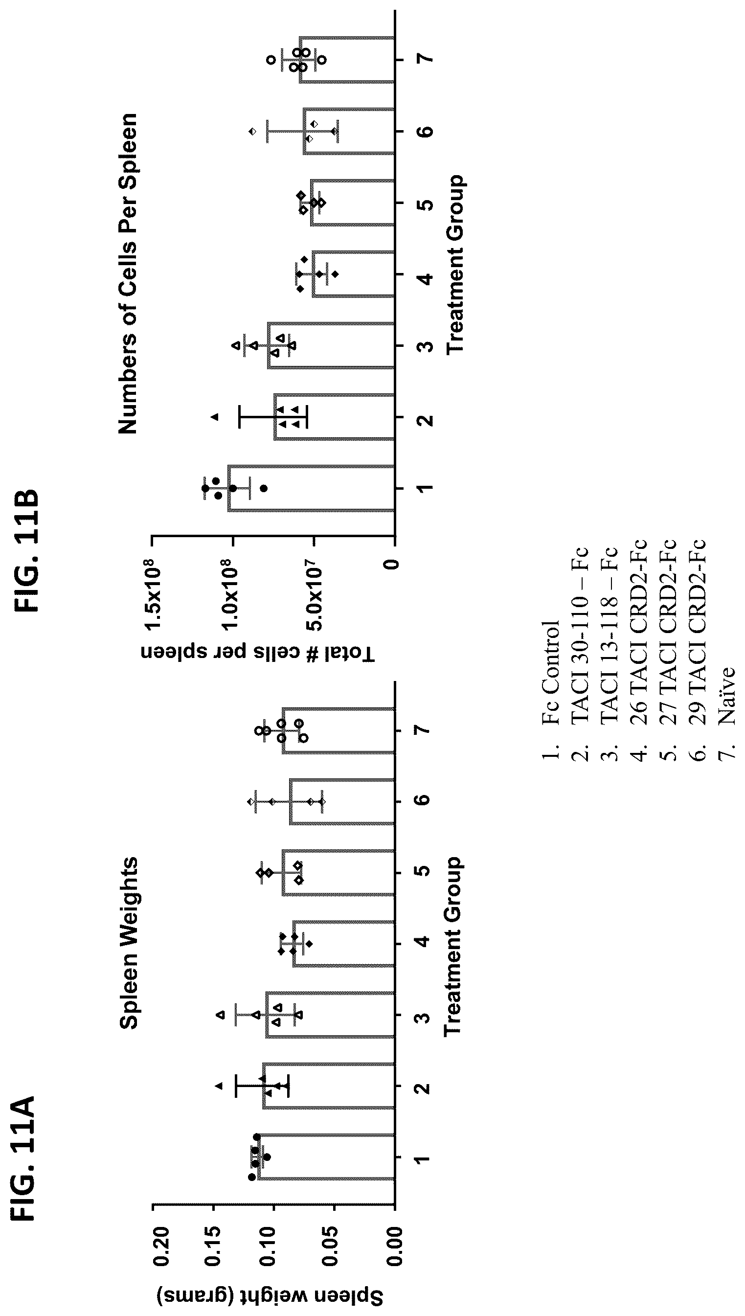 Patent US12304943 Figure 16 – April and BAFF inhibitory immunomodulatory proteins and methods of use thereof