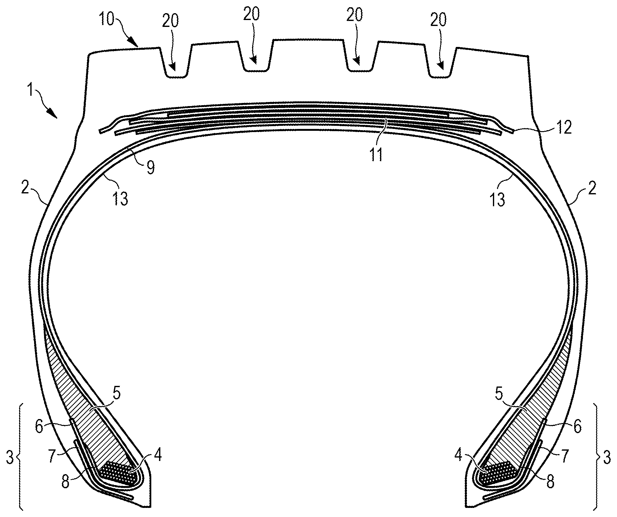 Patent US12304979 Figure 1 – Diene-based elastomer and a rubber composition