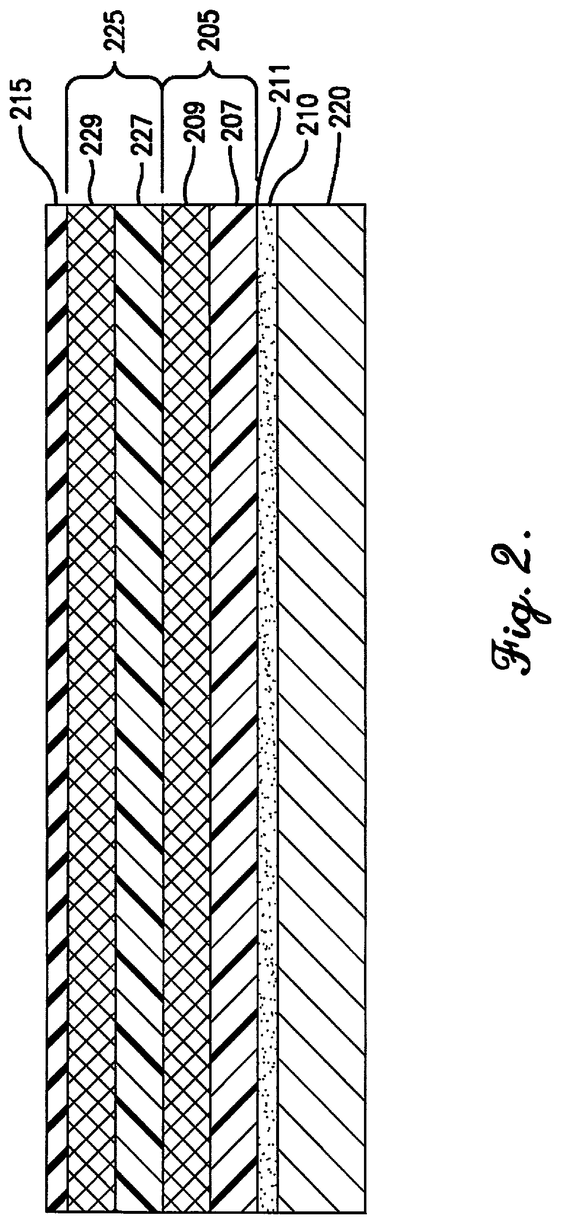 Patent US12305010 Figure 2 – Transparent conductive barrier films