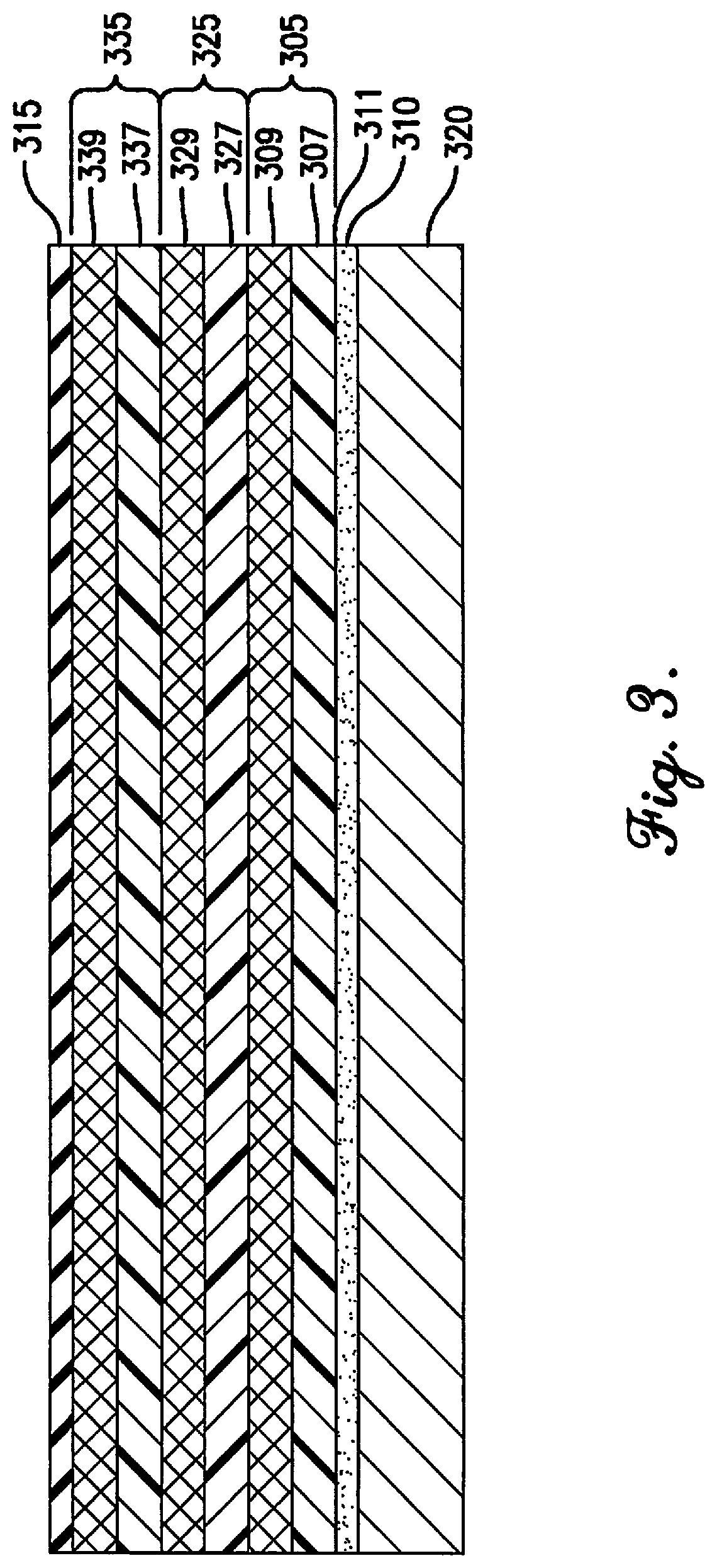 Patent US12305010 Figure 3 – Transparent conductive barrier films