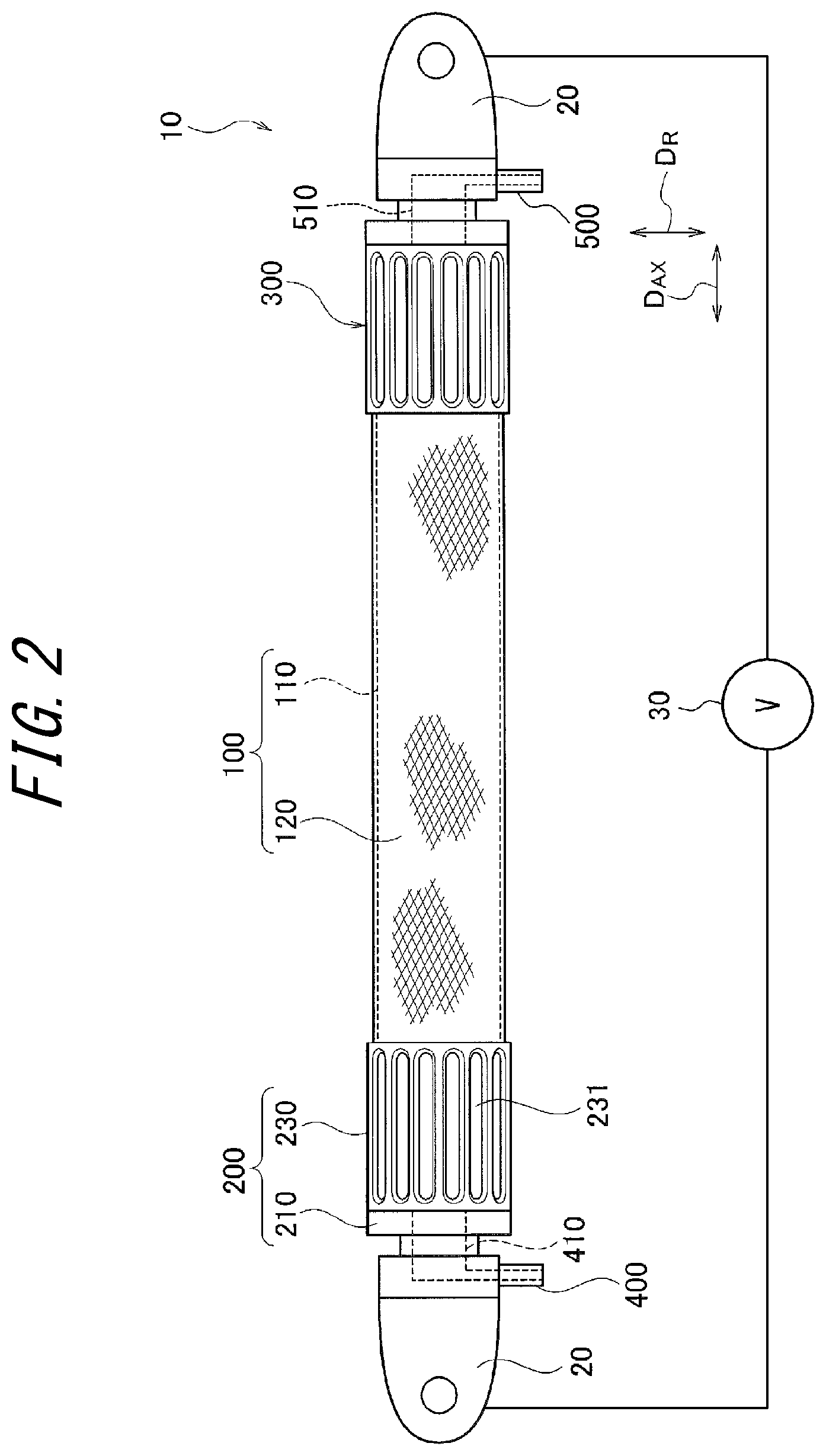 Patent US12305016 Figure 2 – Conductive rubber composition for sensing