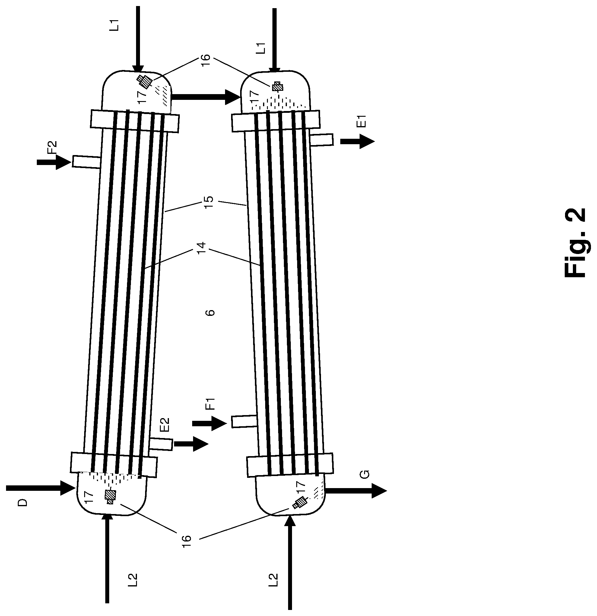 Patent US12305043 Figure 2 – Thermolysis system and method for obtaining recovered carbon black and fuel from disused tires