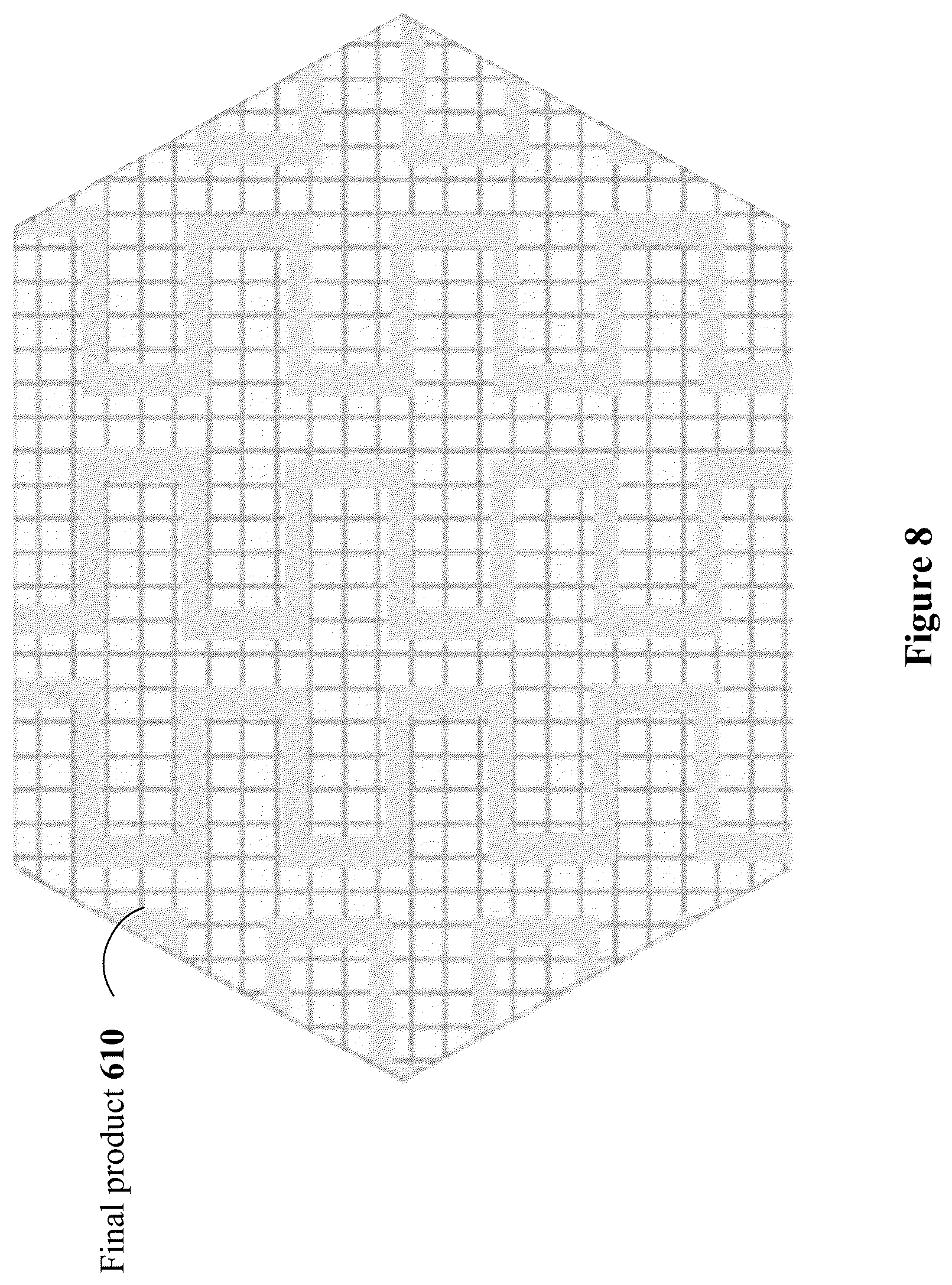 Patent US12305086 Figure 8 – Assembly process using liquid optically clear adhesive for support of thin components