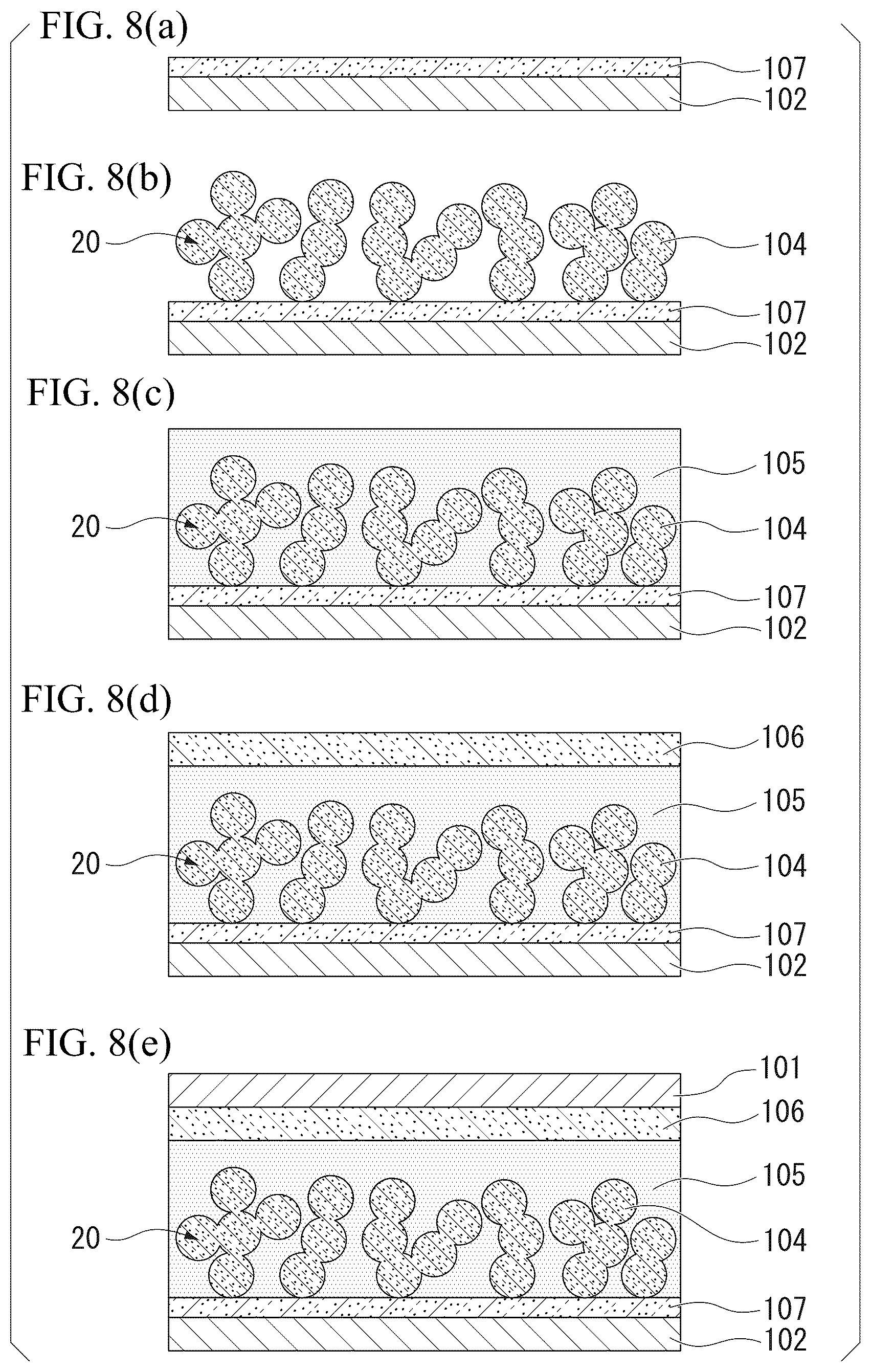 Patent US12305101 Figure 6 – Composite fine particles, solar cell, member for photoelectric conversion elements, and photoelectric conversion element