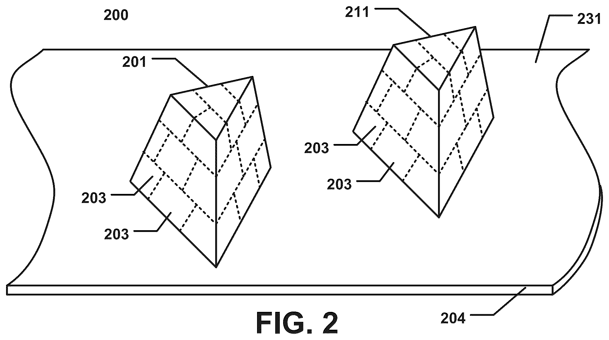 Patent US12305108 Figure 3 – Shaped abrasive particles and methods of forming same