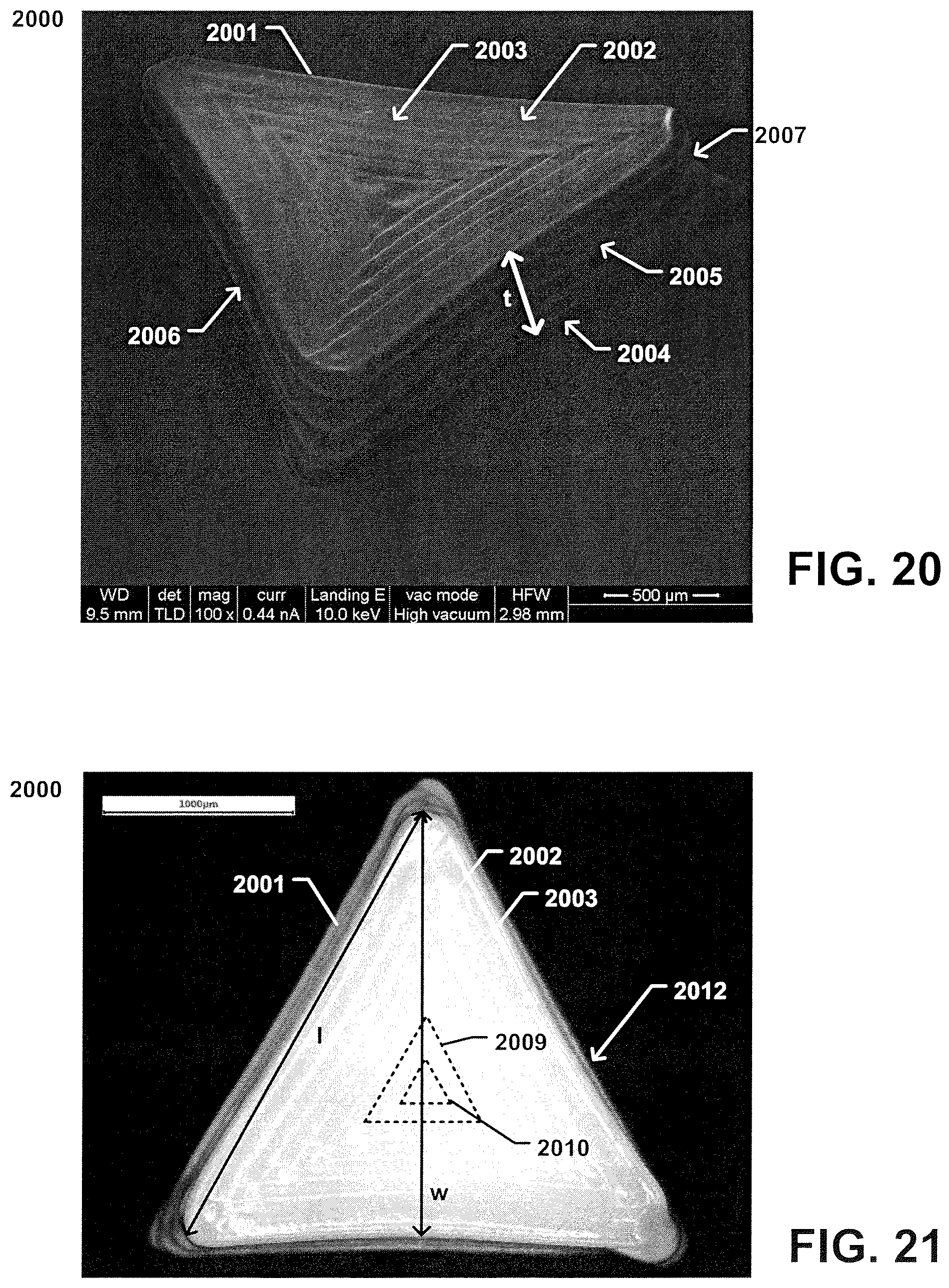 Patent US12305108 Figure 8 – Shaped abrasive particles and methods of forming same