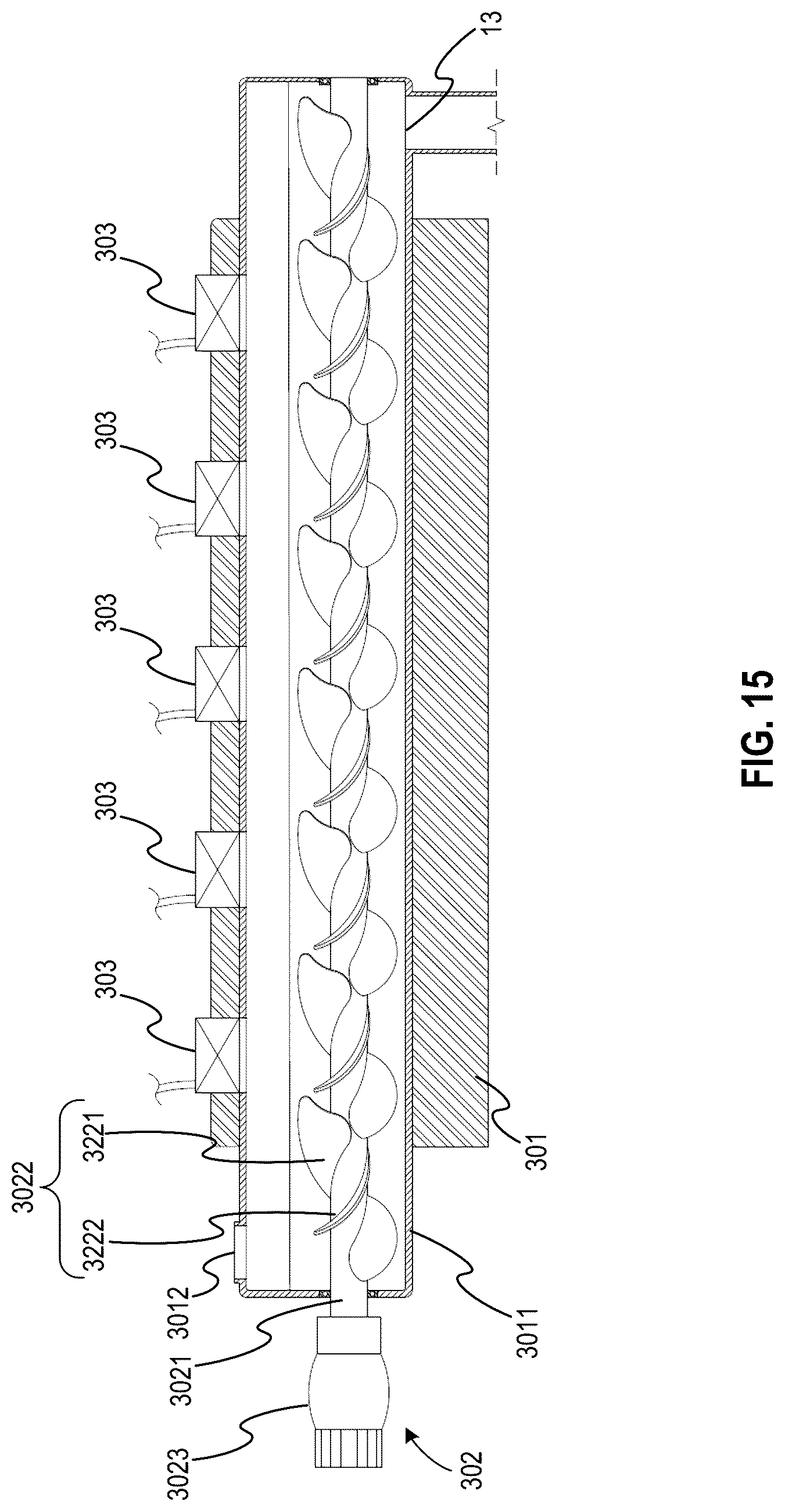 Patent US12305122 Figure 15 – Device to recycle material and related systems and methods