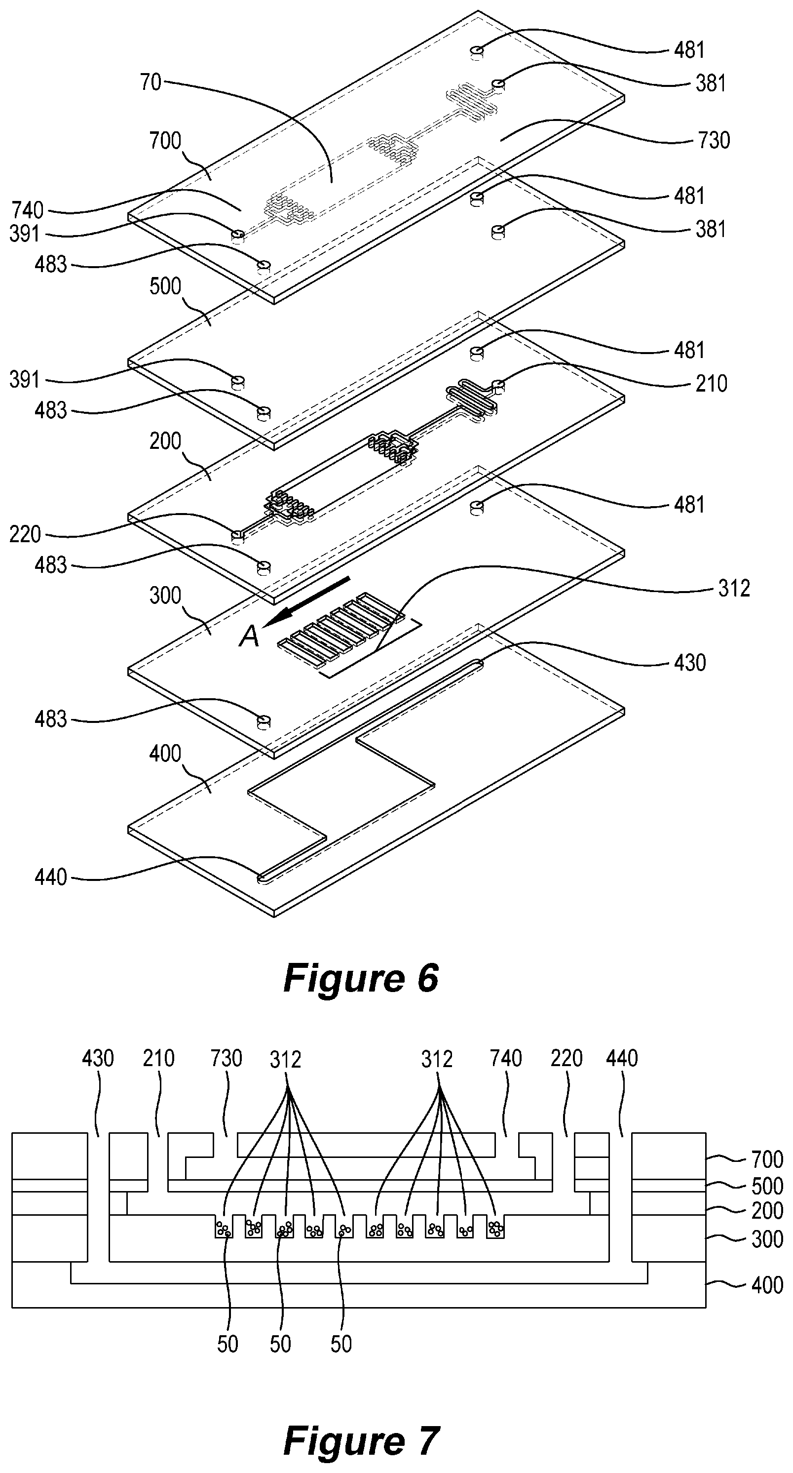 Patent US12305153 Figure 5 – Microfluidic device and method of use for cell culture