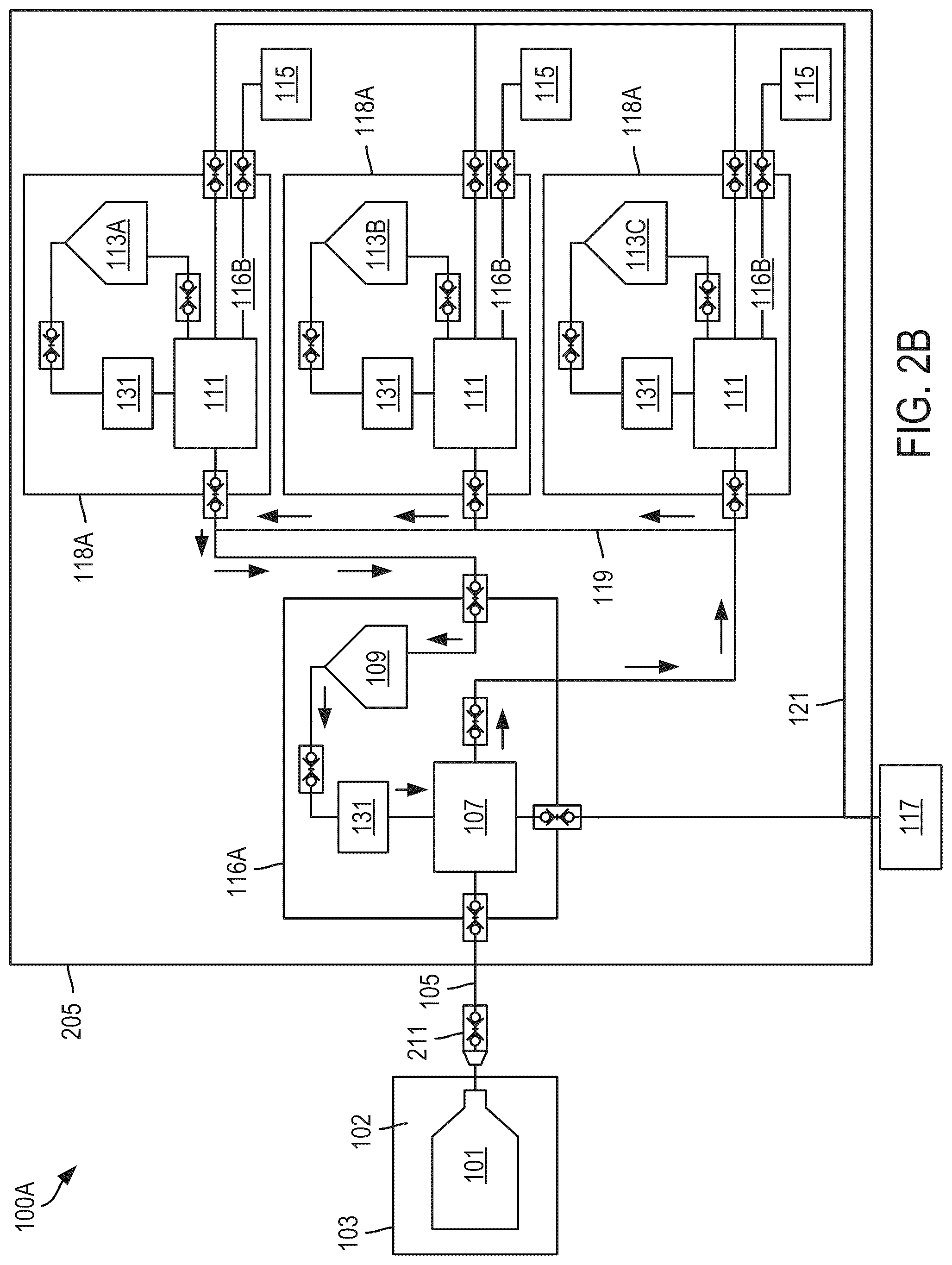 Patent US12305157 Figure 6 – System and method for centralized fluid management and culture control