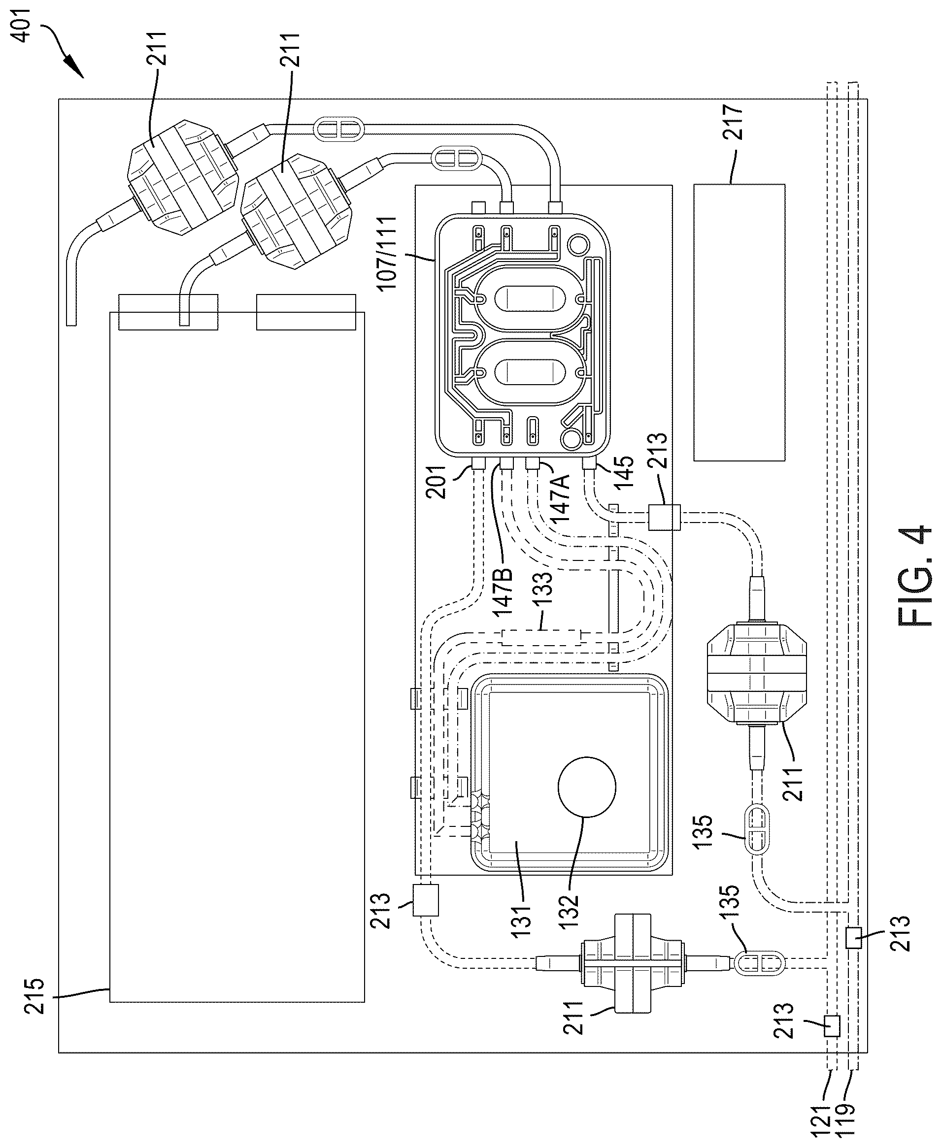 Patent US12305157 Figure 11 – System and method for centralized fluid management and culture control